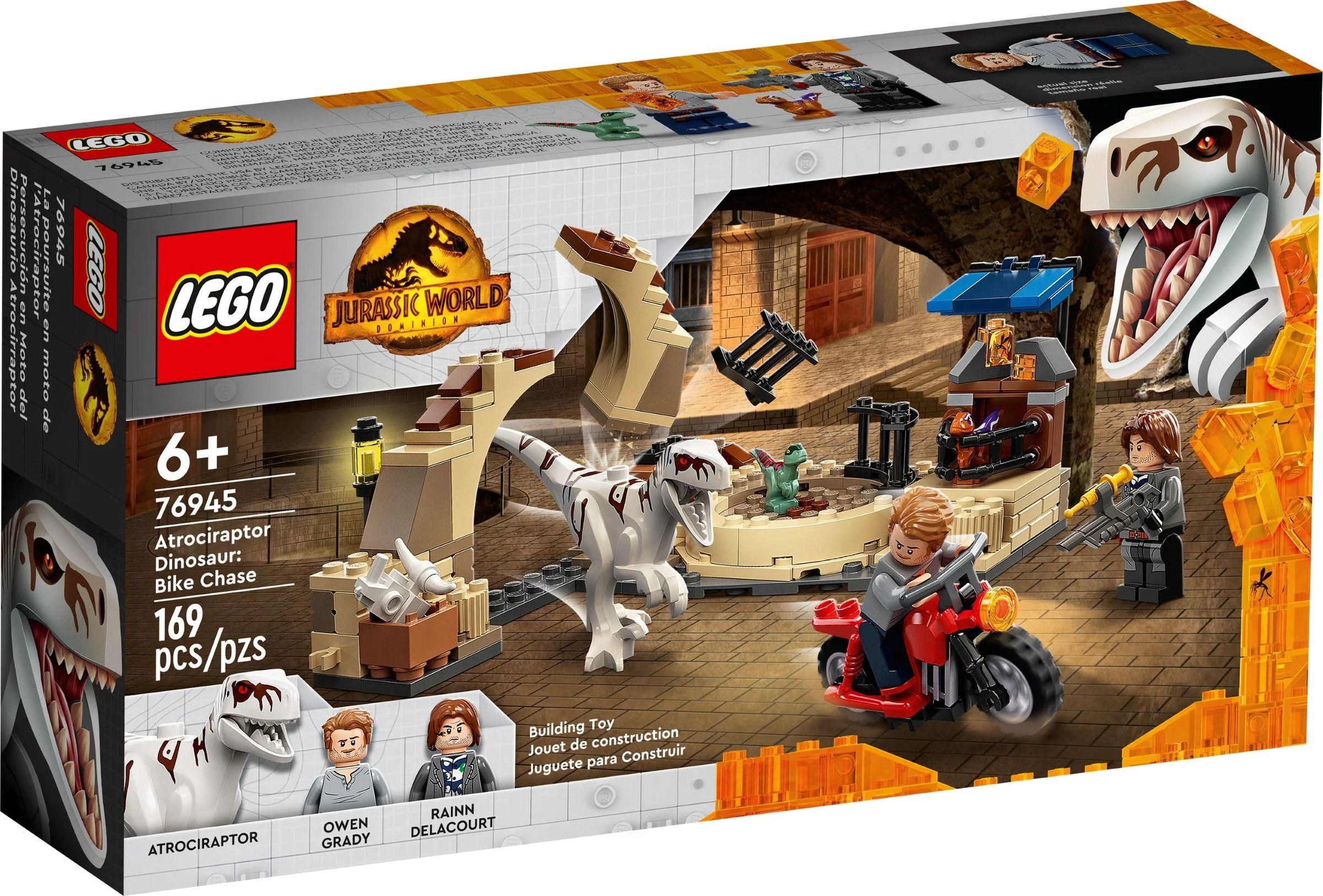 Jurassic World: Brutal Dragons: Motorcycle Chase 乐高 LEGO 76945 image 4