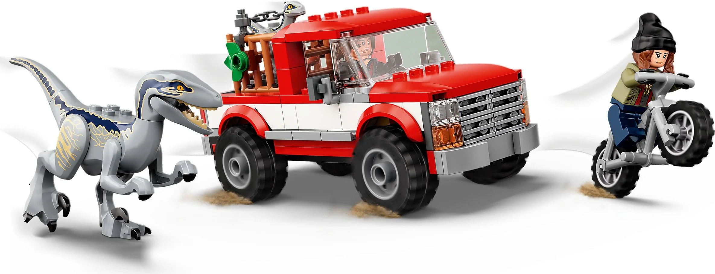 Jurassic World: Catching Raptor Brook and Beta 乐高 LEGO 76946 image 2