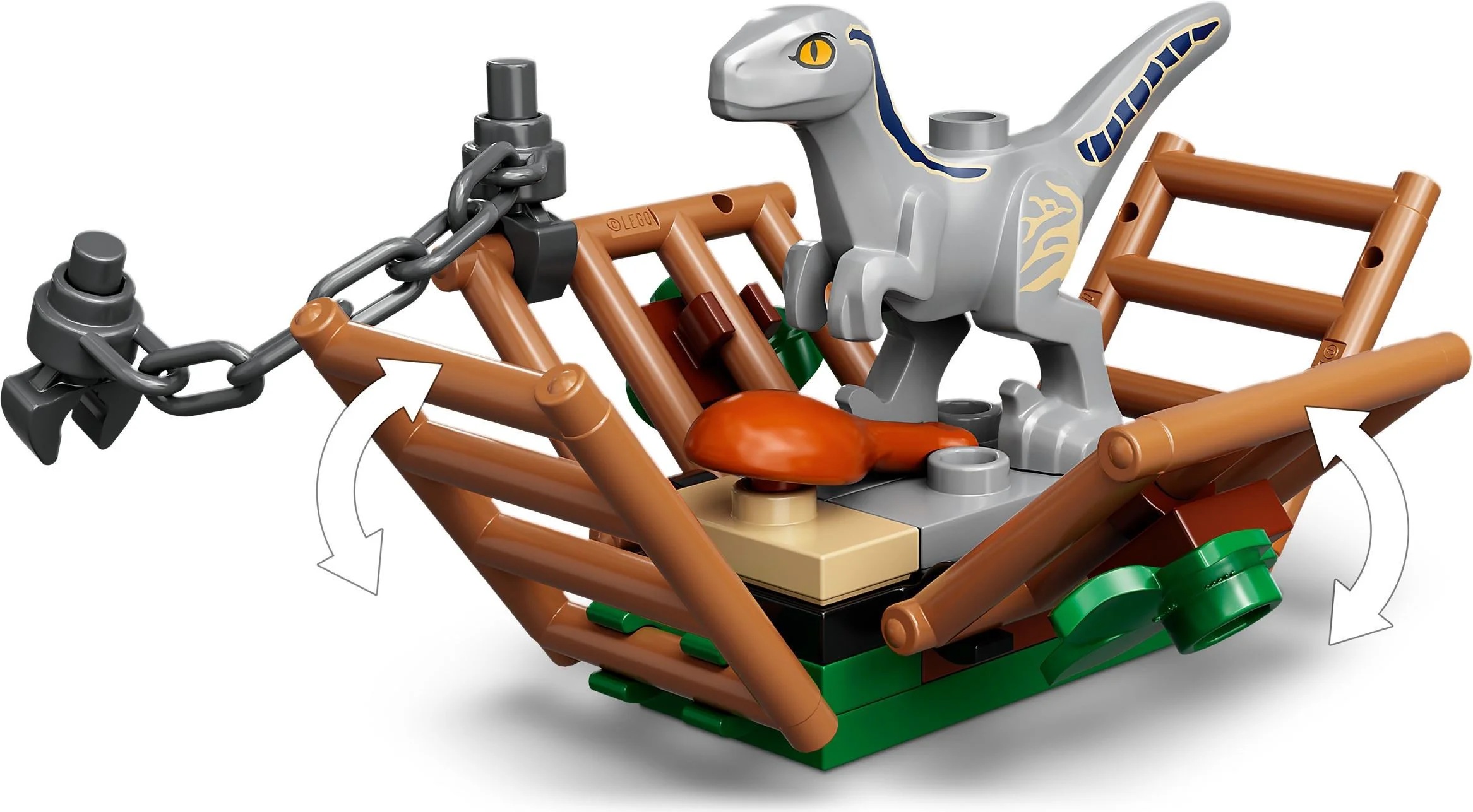 Jurassic World: Catching Raptor Brook and Beta 乐高 LEGO 76946 image 6