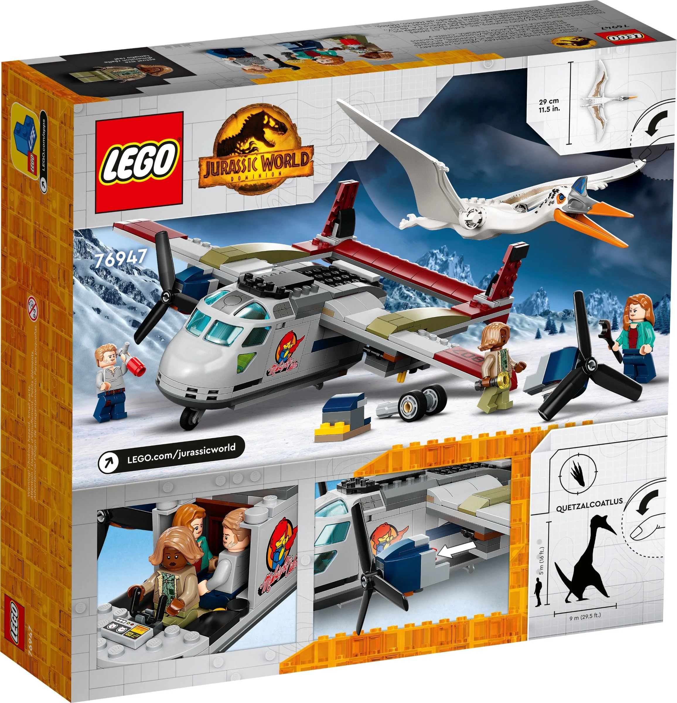 Jurassic World: Hunting Wind Wing Dragon 乐高 LEGO 76947 image 4