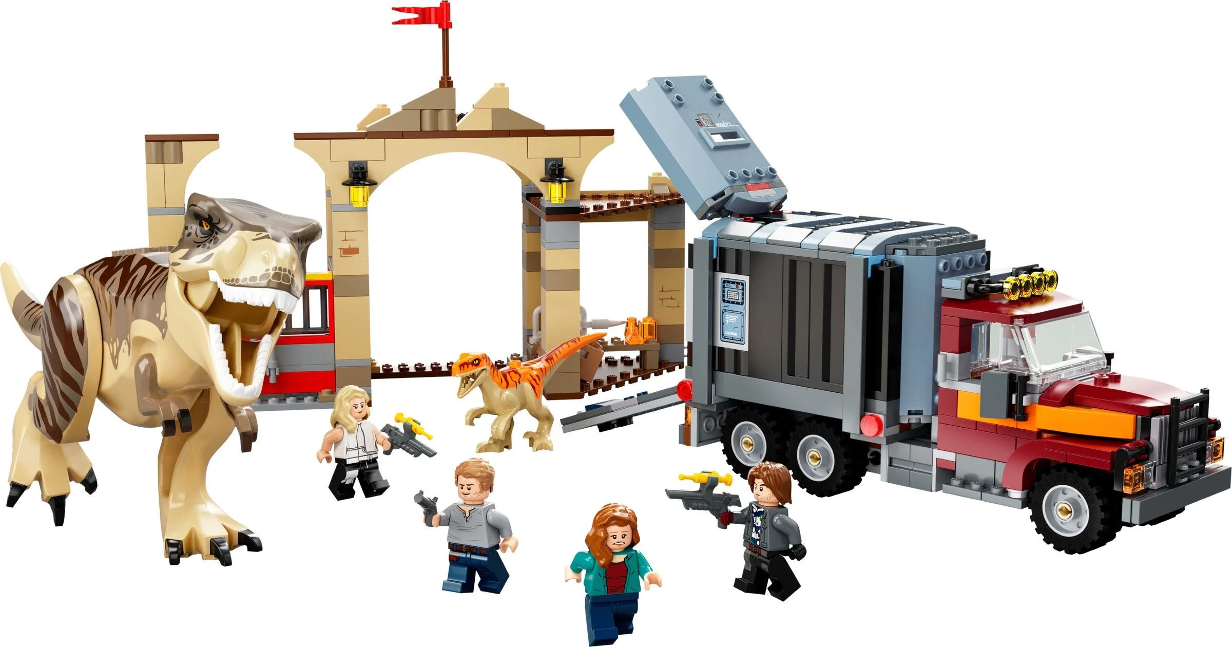 Jurassic World: Tyrannosaurus and Brutal Thieves 乐高 LEGO 76948