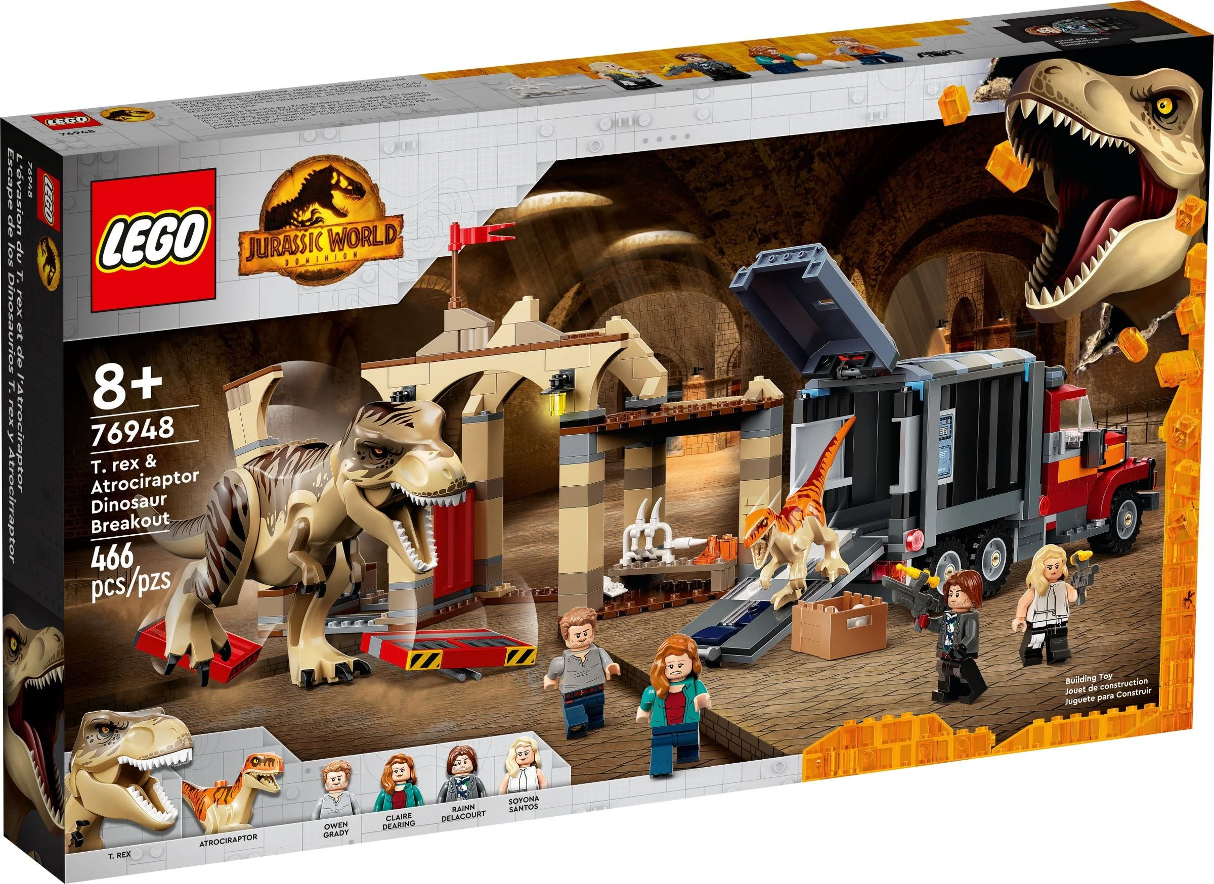 Jurassic World: Tyrannosaurus and Brutal Thieves 乐高 LEGO 76948 image 1