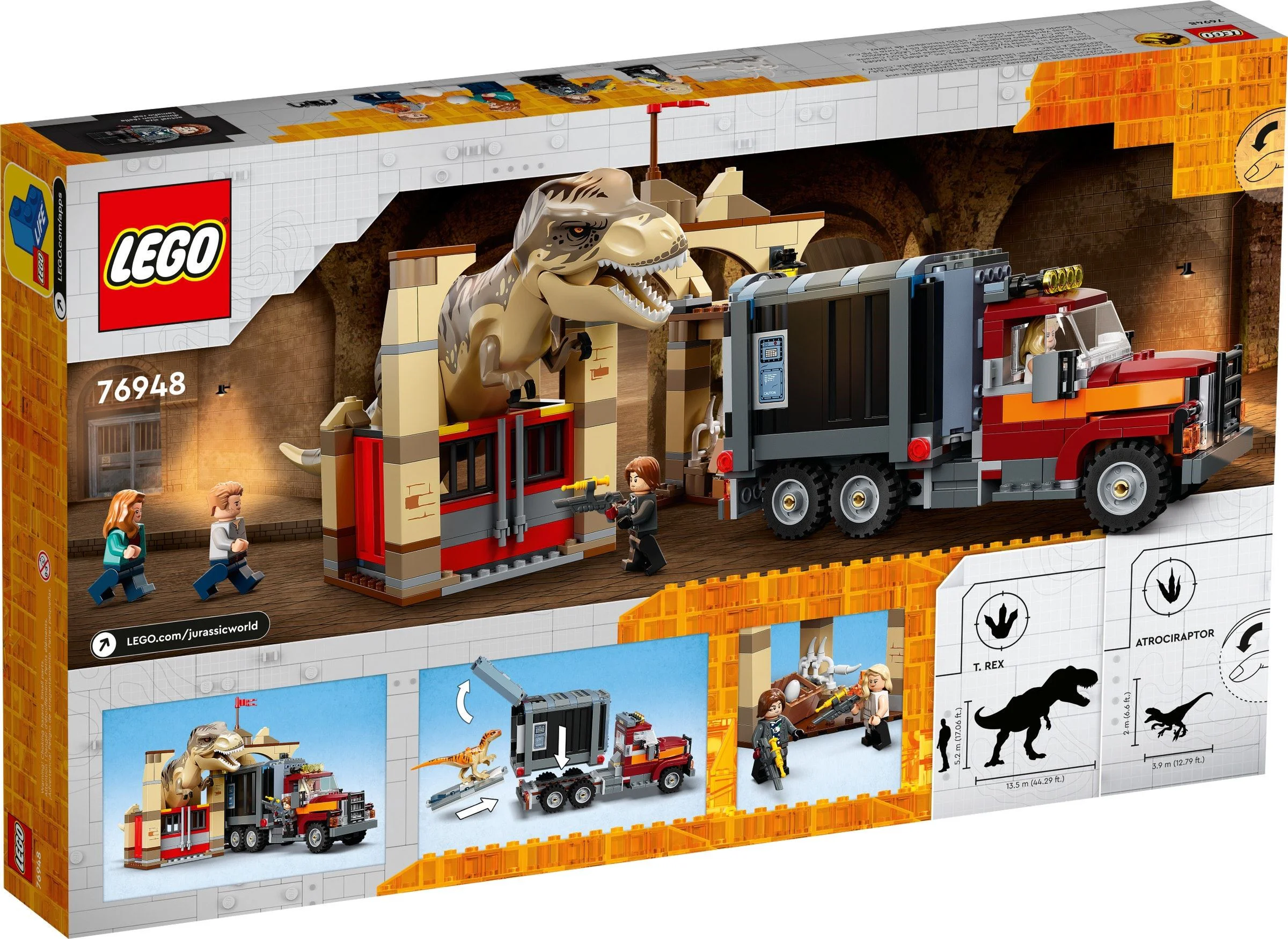 Jurassic World: Tyrannosaurus and Brutal Thieves 乐高 LEGO 76948 image 7