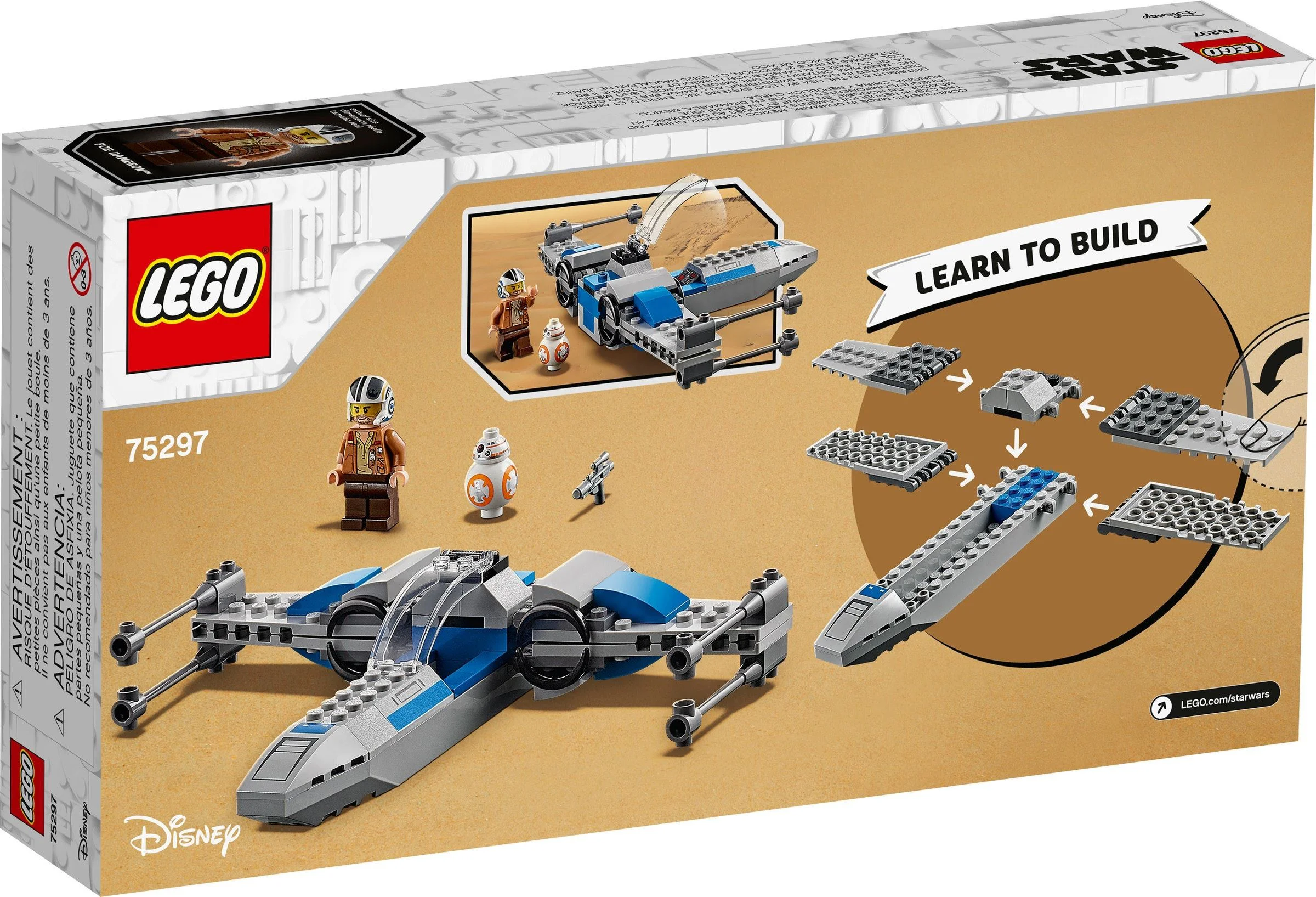 RESISTANCE X-WING FIGHTERS 乐高 LEGO 75297 image 8
