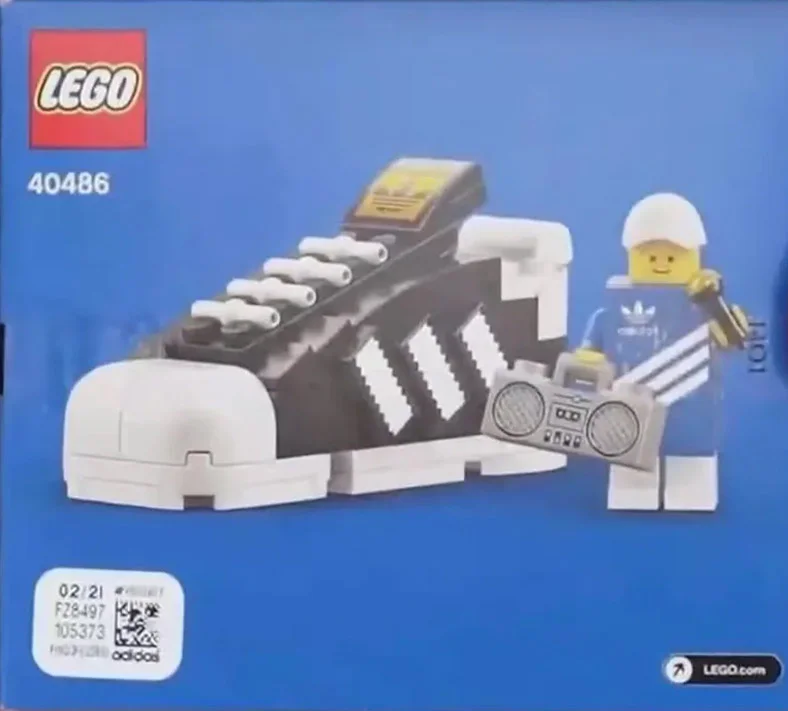 Mini Adidas Originals Superstar 乐高 LEGO 40486 image 1