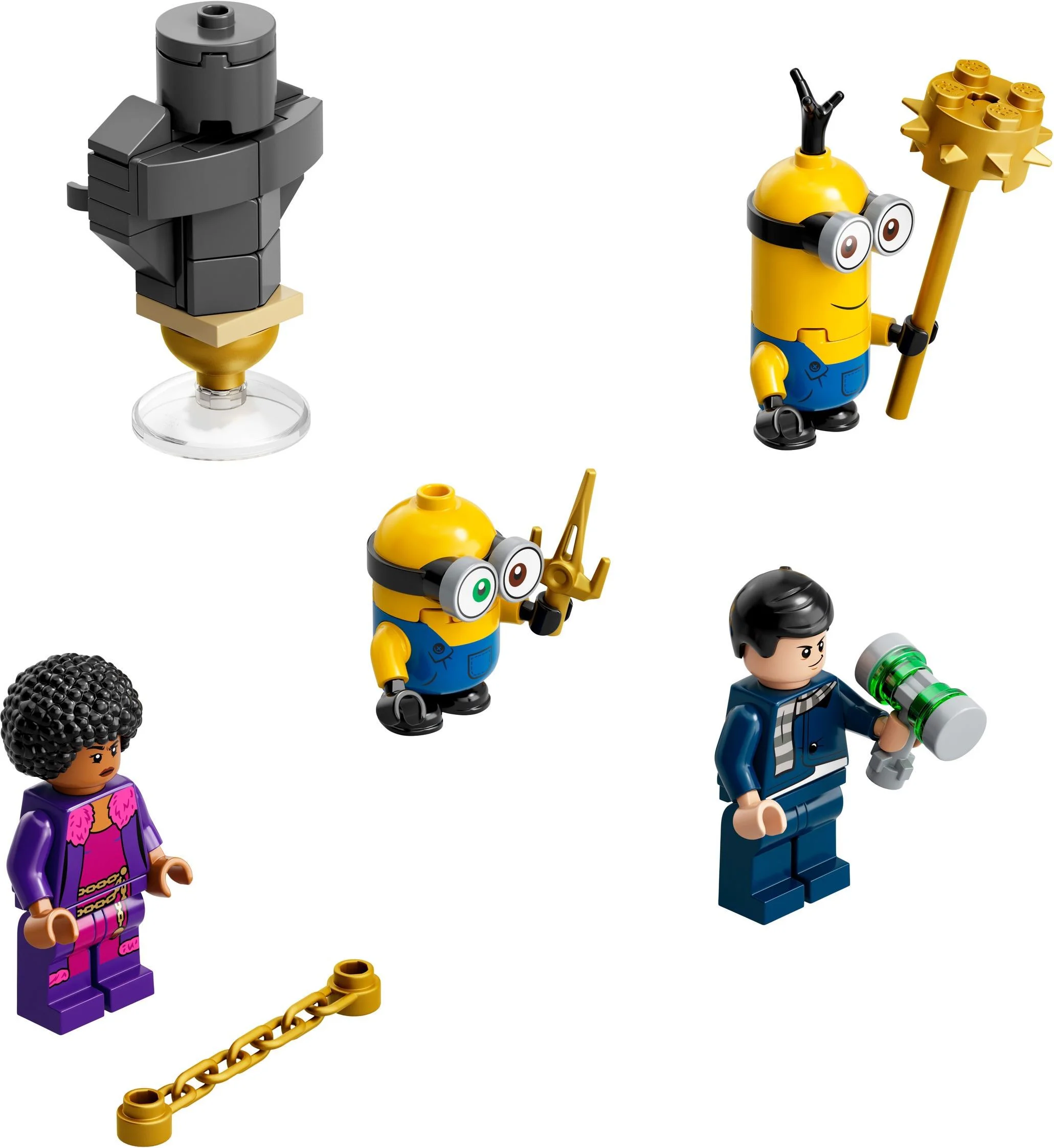 Yellow man: Little yellow man trained in martial arts 乐高 LEGO 40511