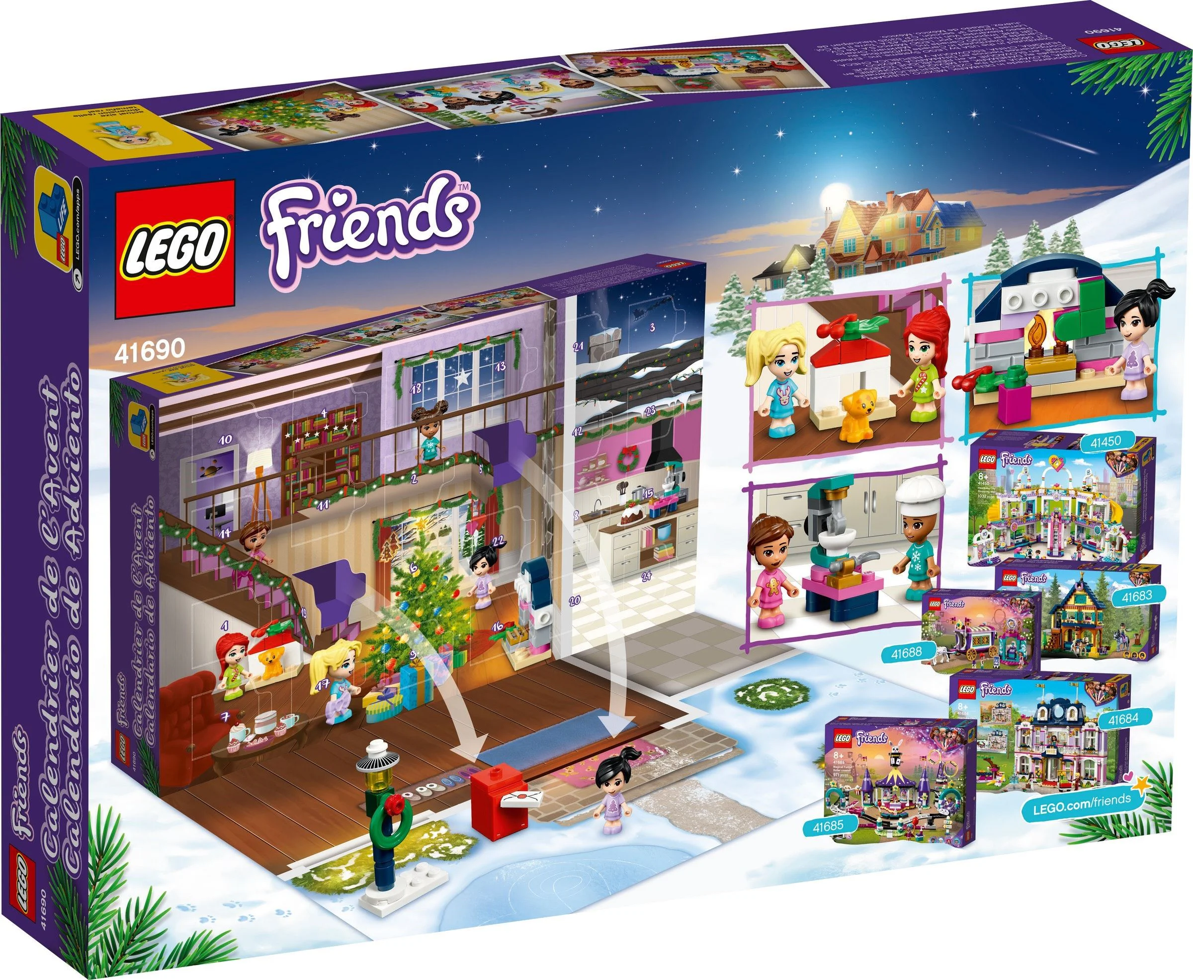 Good friend: 2021 Christmas Last Calendar 乐高 LEGO 41690 image 9