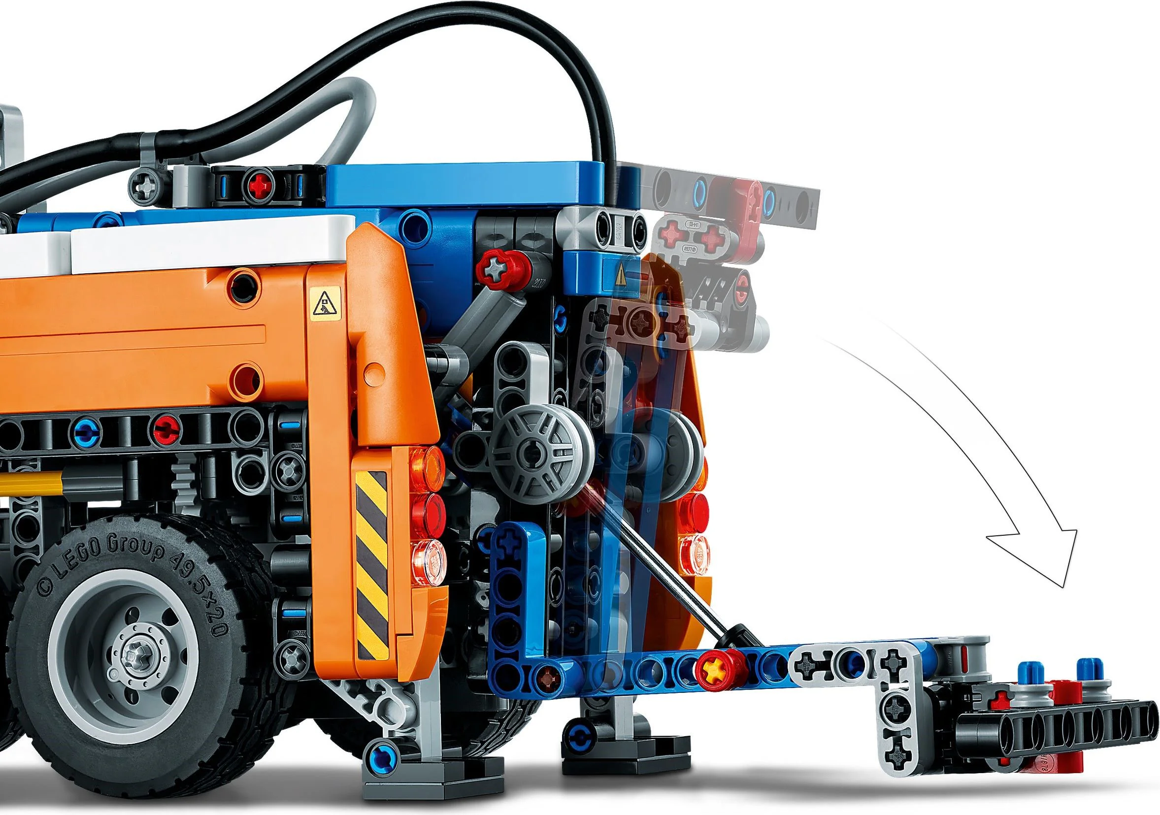 Truck, trailer, heavy 乐高 LEGO 42128 image 10