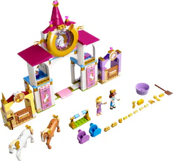 Belle and Rapunzel's royal stable