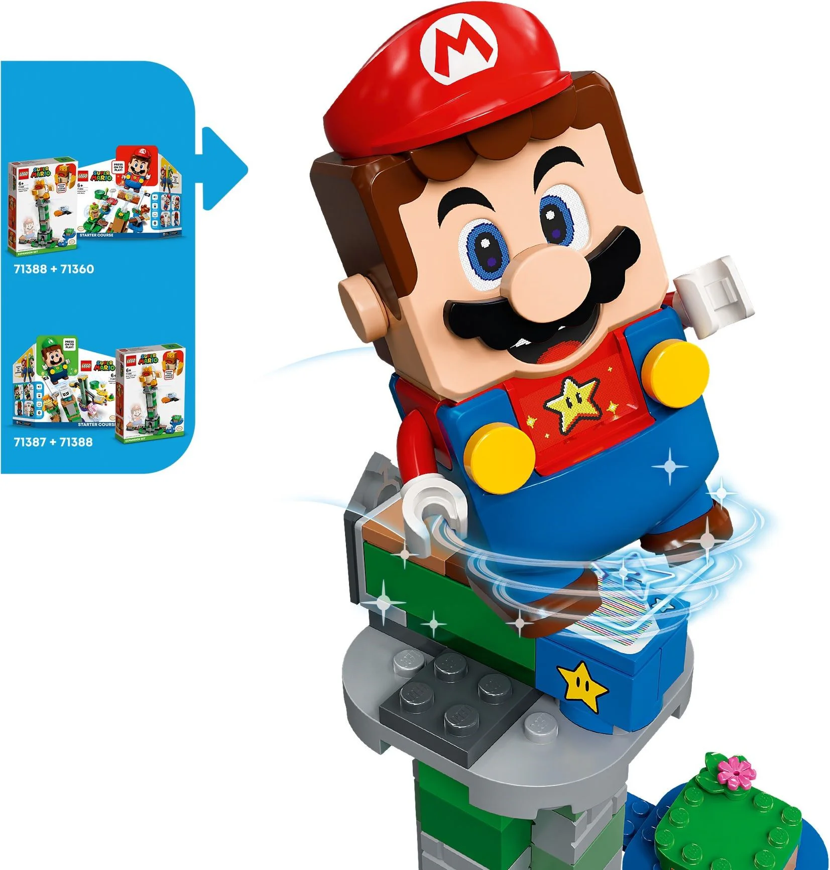 SUPER MARIO: BOSS KK SWING TOWER EXTENSION LEVEL 乐高 LEGO 71388 image 3