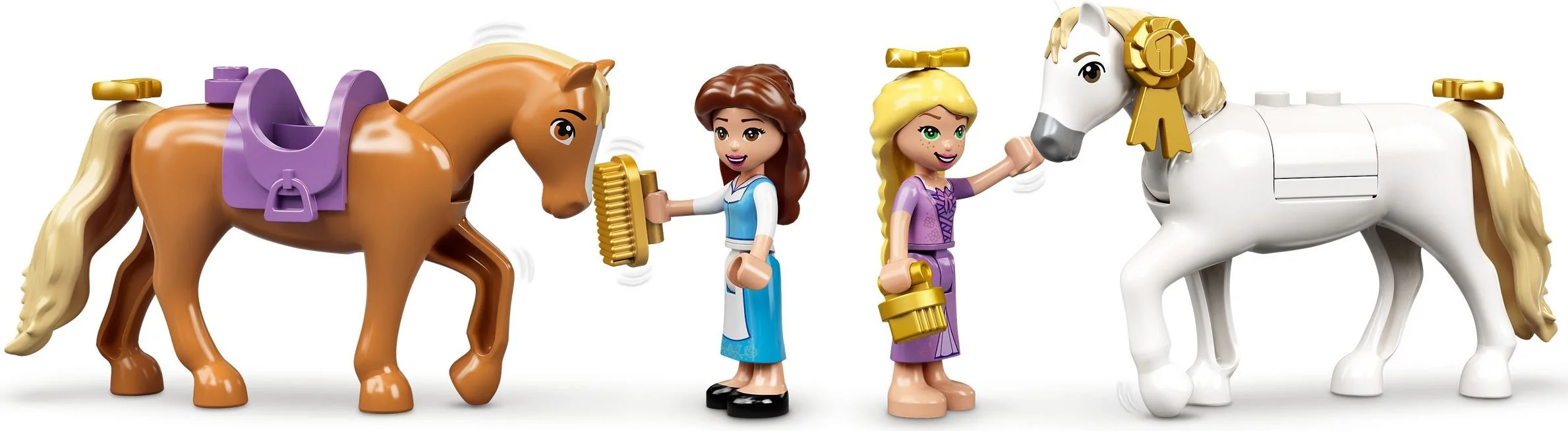 Belle and Rapunzel's royal stable 乐高 LEGO 43195 image 4