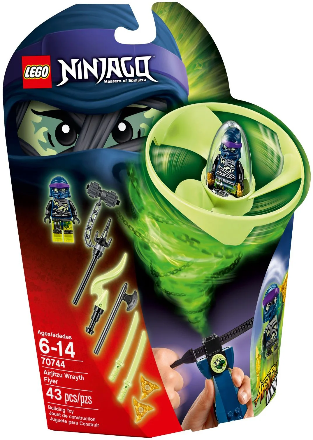 Flying Sky Rotating Ninja – Locking Reels 2086 image 1