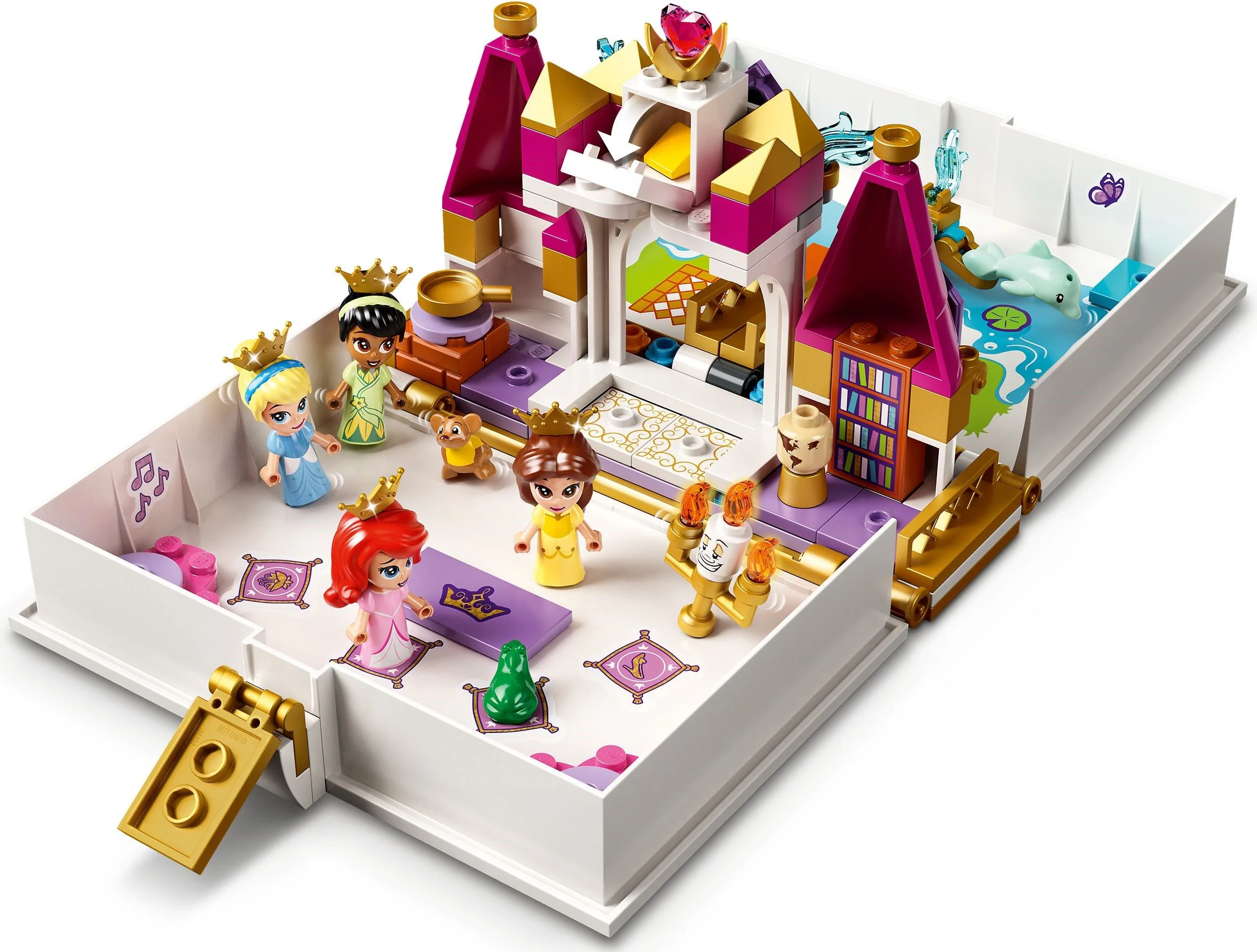 Little mermaids, Belle, Cinderella and Tiana's storybooks take great risk 乐高 LEGO 43193 image 9