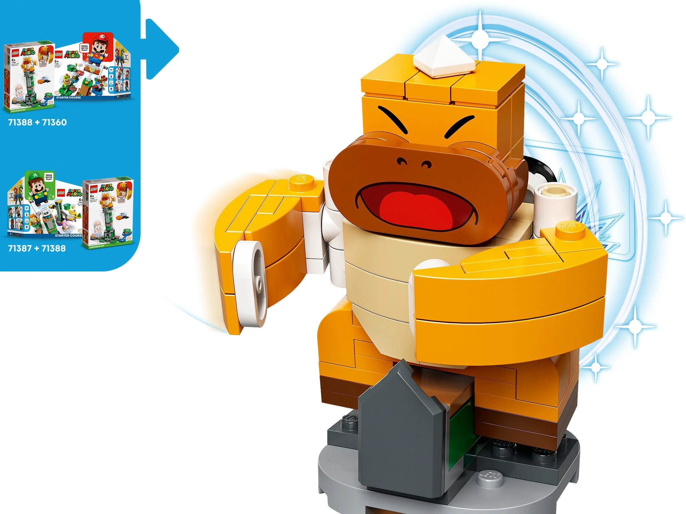 SUPER MARIO: BOSS KK SWING TOWER EXTENSION LEVEL 乐高 LEGO 71388 image 6