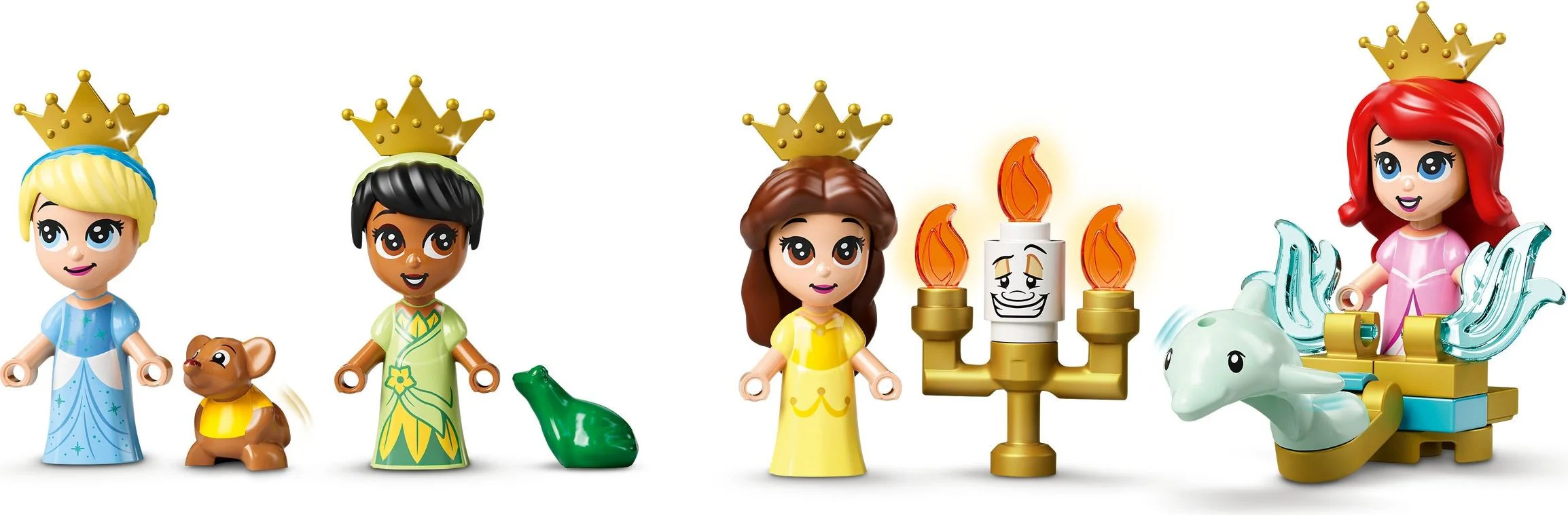 Little mermaids, Belle, Cinderella and Tiana's storybooks take great risk 乐高 LEGO 43193 image 10