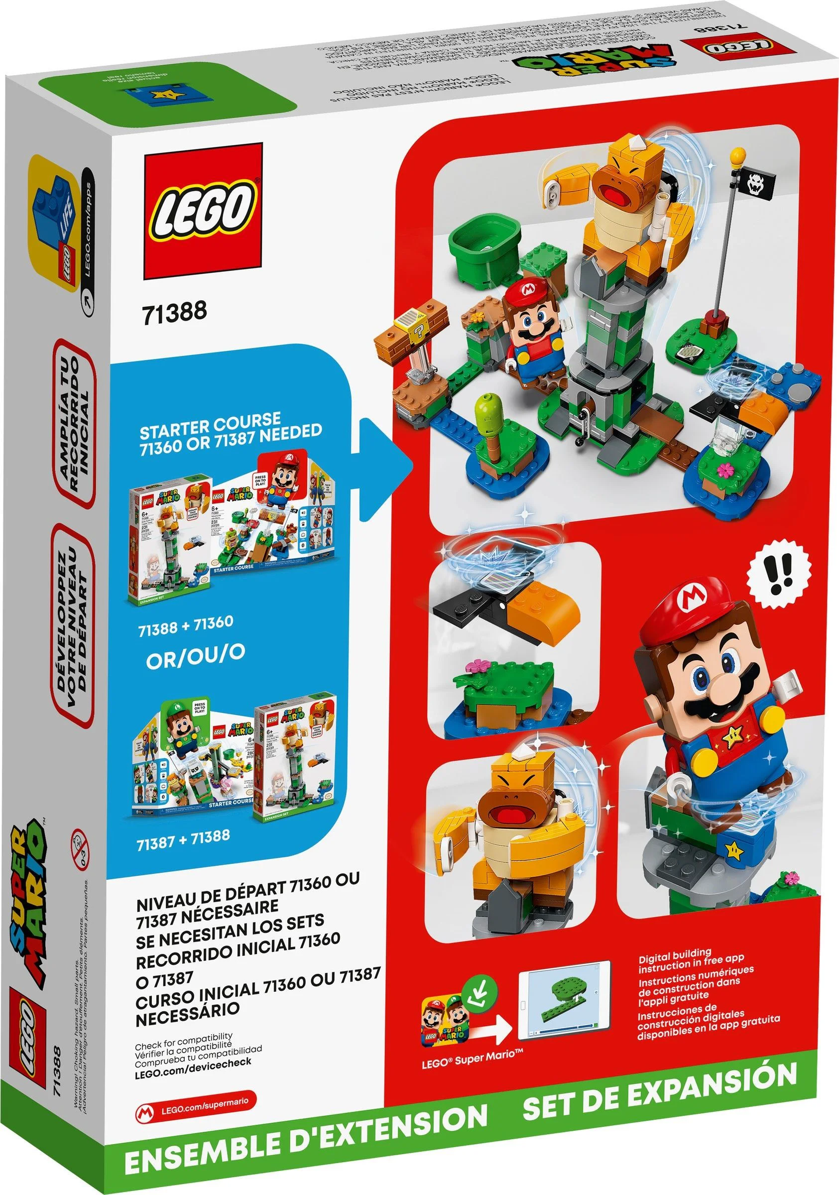 SUPER MARIO: BOSS KK SWING TOWER EXTENSION LEVEL 乐高 LEGO 71388 image 7