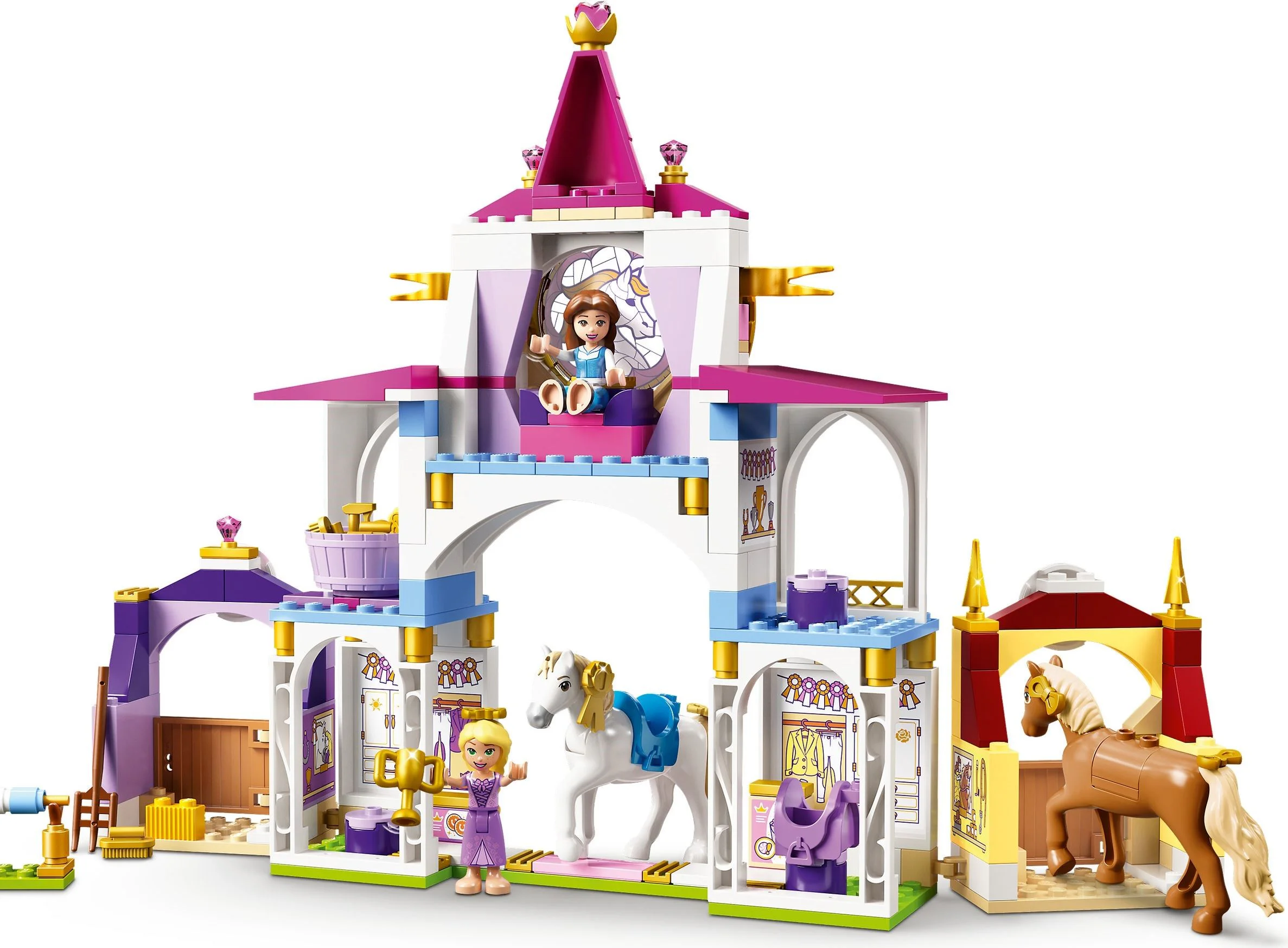 Belle and Rapunzel's royal stable 乐高 LEGO 43195 image 8