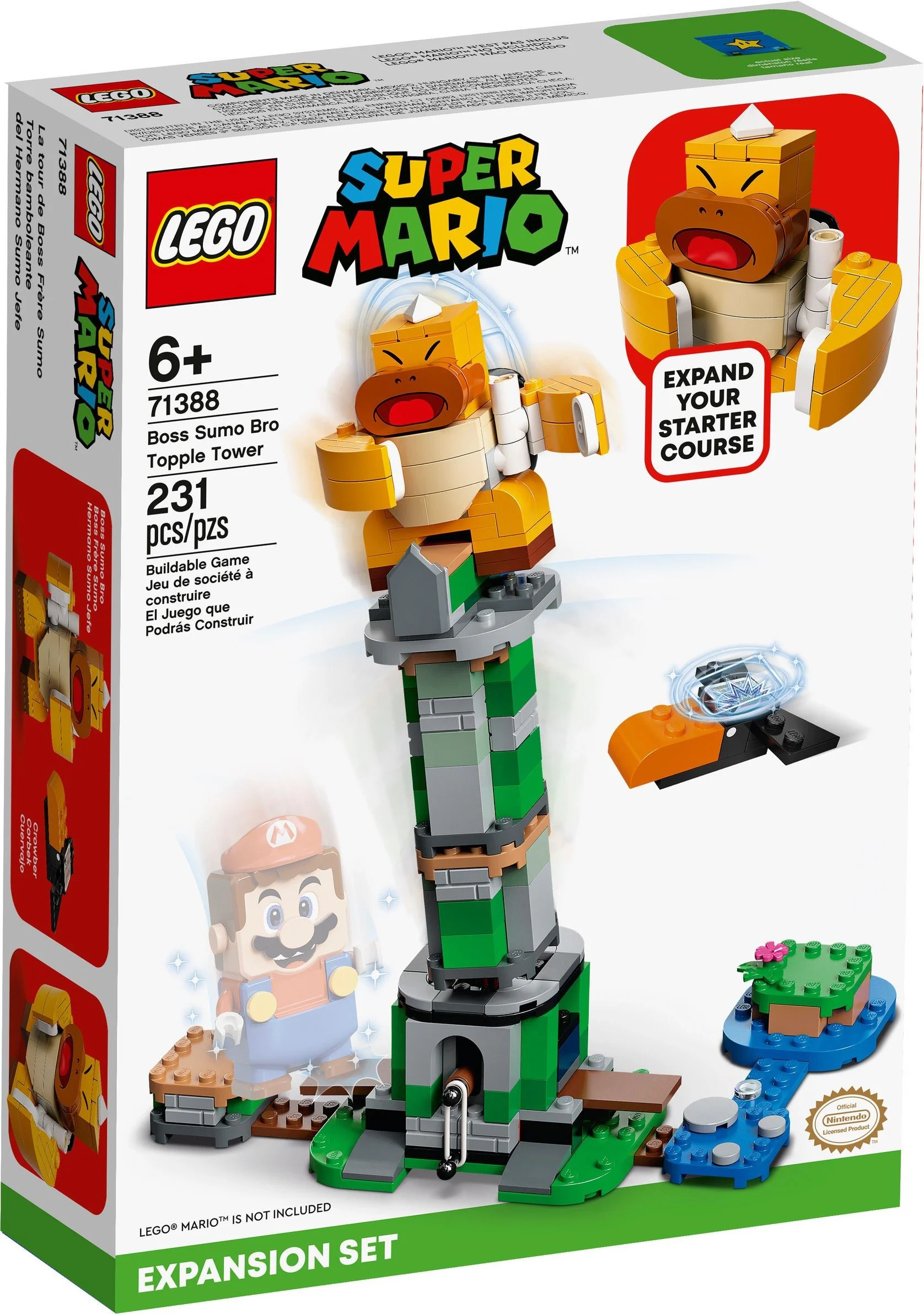 SUPER MARIO: BOSS KK SWING TOWER EXTENSION LEVEL 乐高 LEGO 71388 image 8