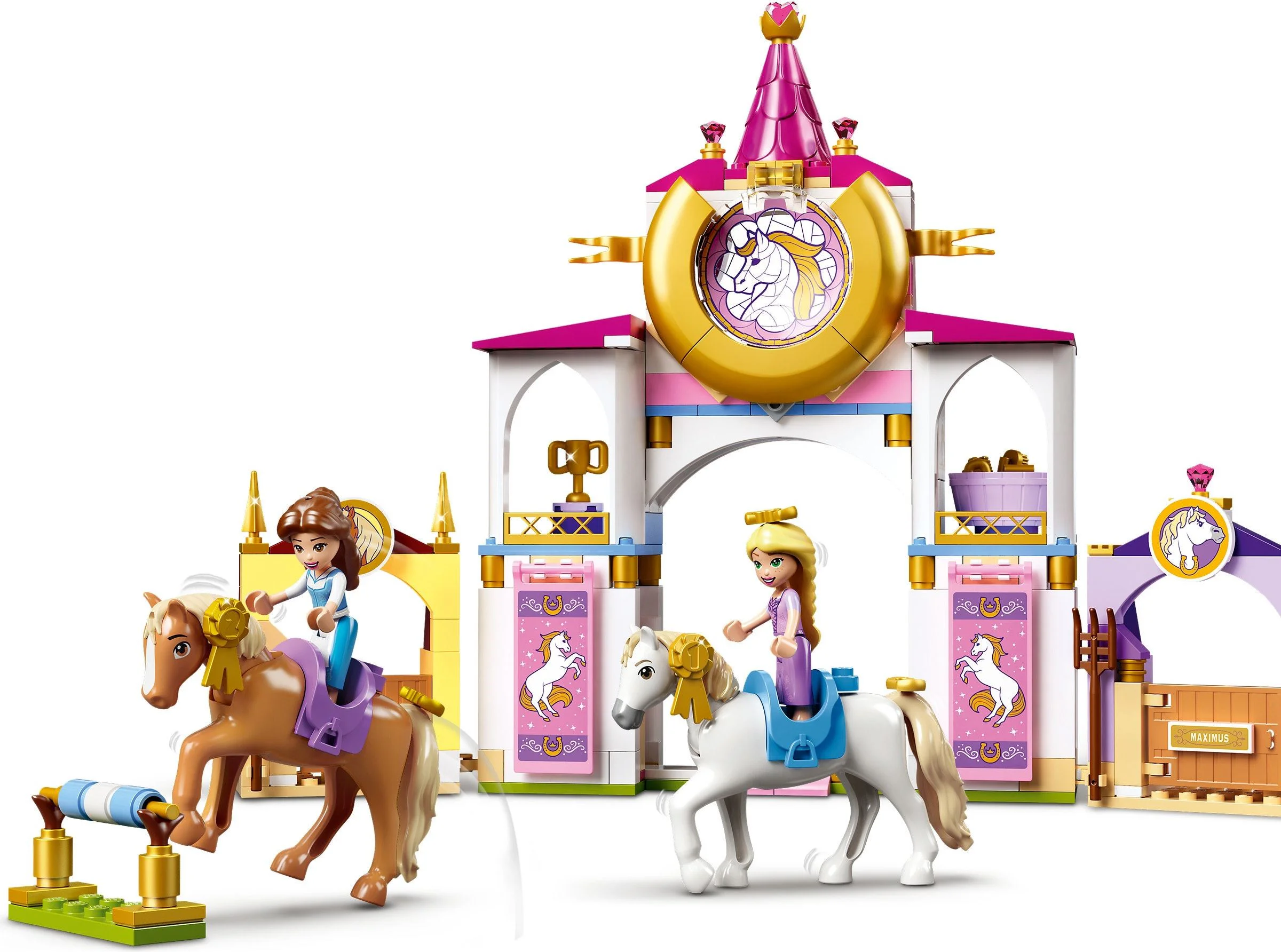 Belle and Rapunzel's royal stable 乐高 LEGO 43195 image 9
