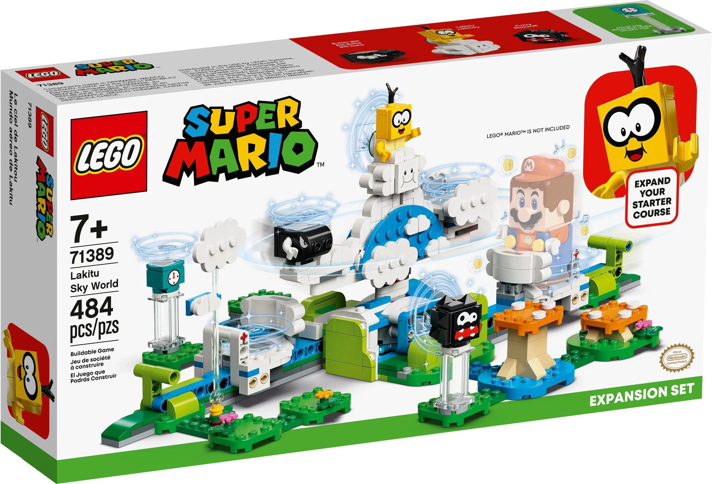 Super Mario: Ballgam Sky World Extension Level 乐高 LEGO 71389 image 2