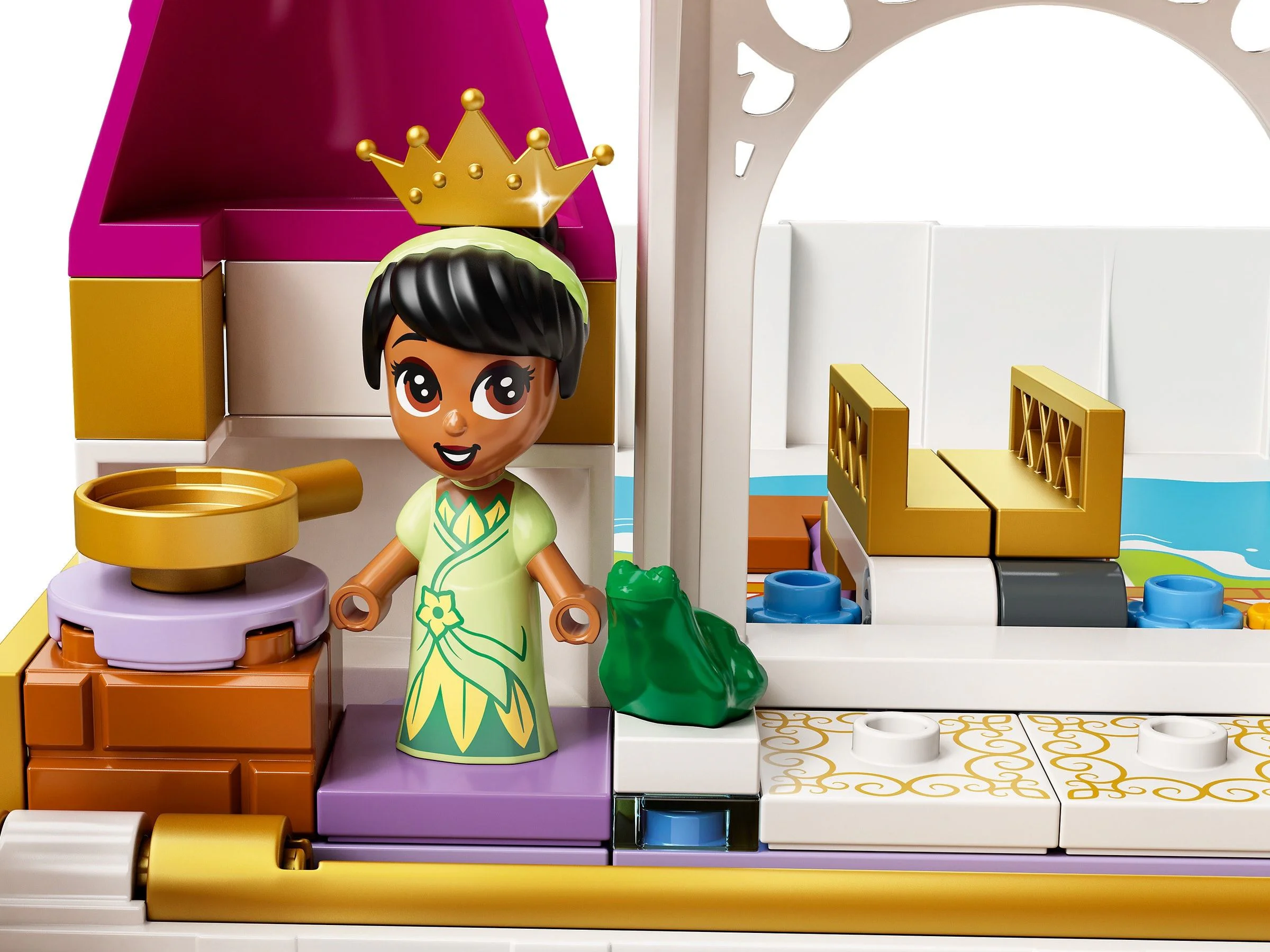 Little mermaids, Belle, Cinderella and Tiana's storybooks take great risk 乐高 LEGO 43193 image 15
