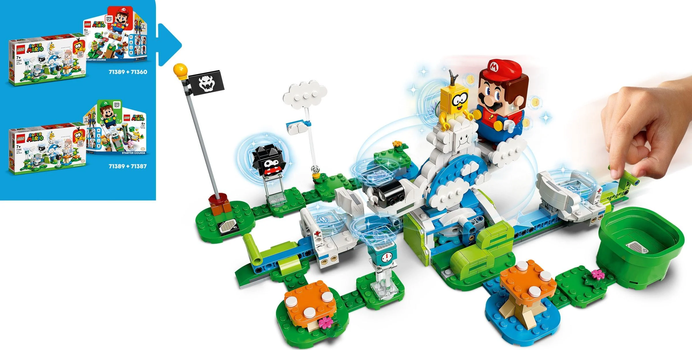 Super Mario: Ballgam Sky World Extension Level 乐高 LEGO 71389 image 4