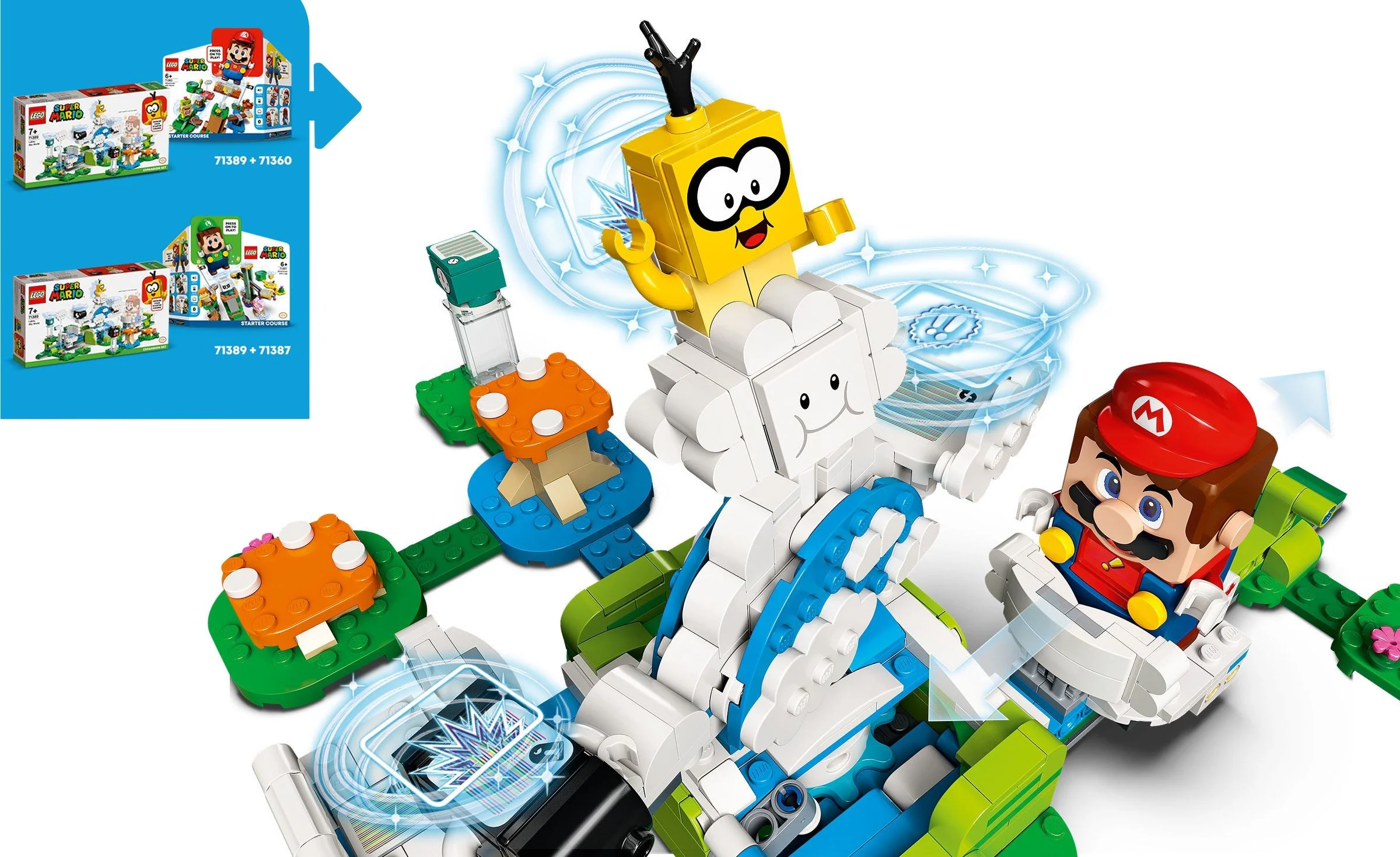 Super Mario: Ballgam Sky World Extension Level 乐高 LEGO 71389 image 5