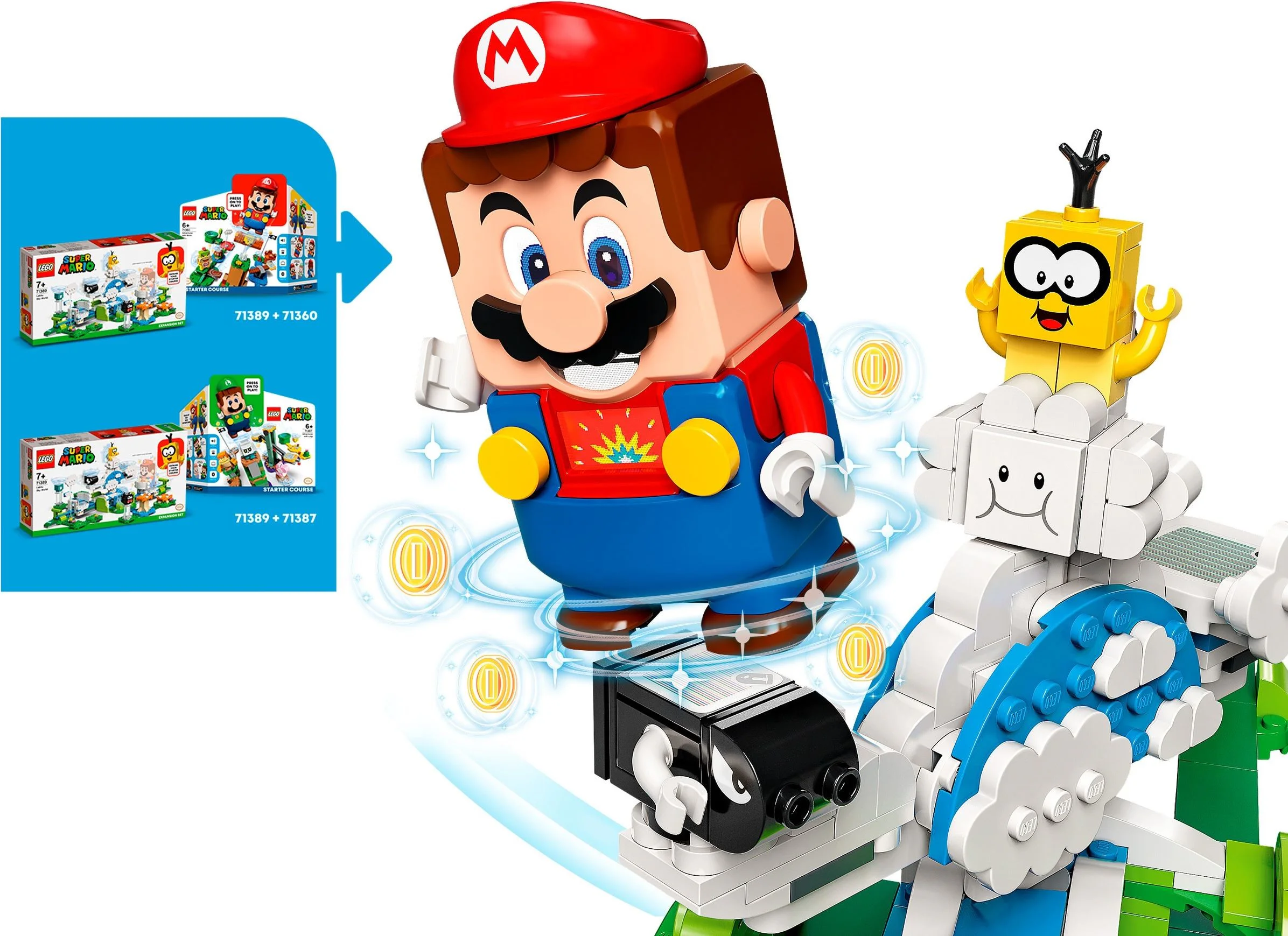 Super Mario: Ballgam Sky World Extension Level 乐高 LEGO 71389 image 6
