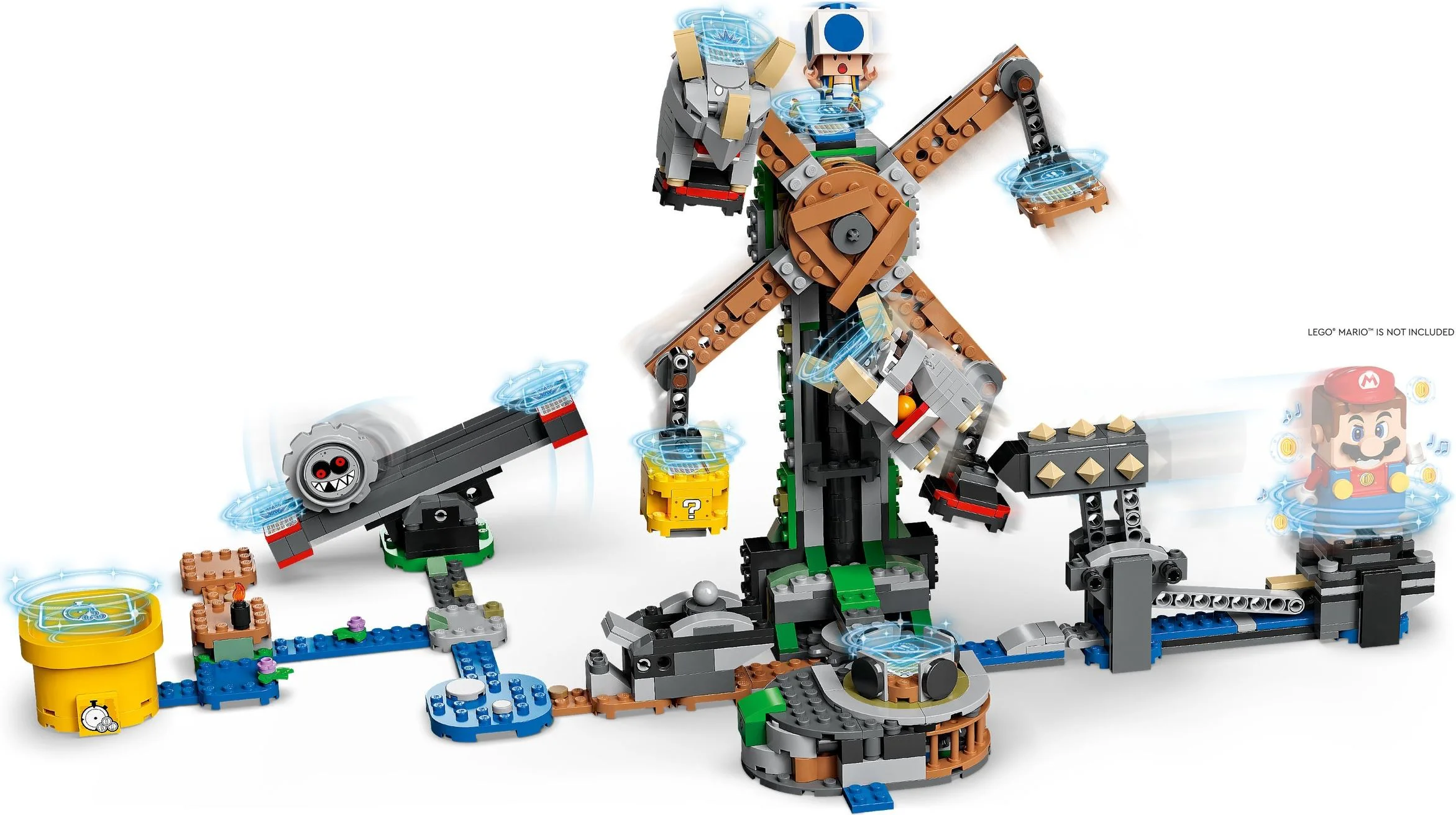 Super Mario: Shoot down the Buibui extension gate 乐高 LEGO 71390 image 2