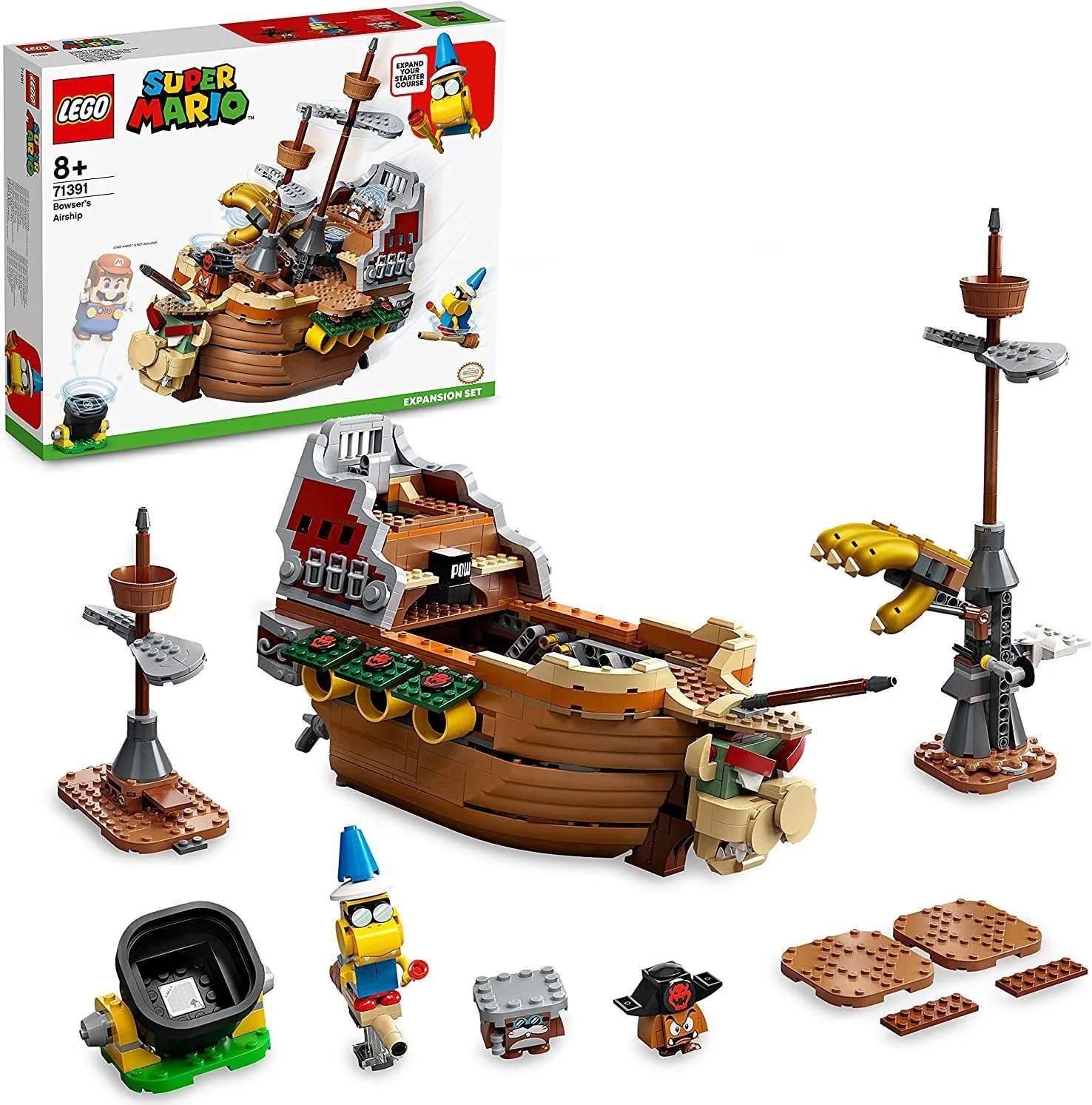 Super Mario: Cube King's flying ship extension 无牌 99036 image 1