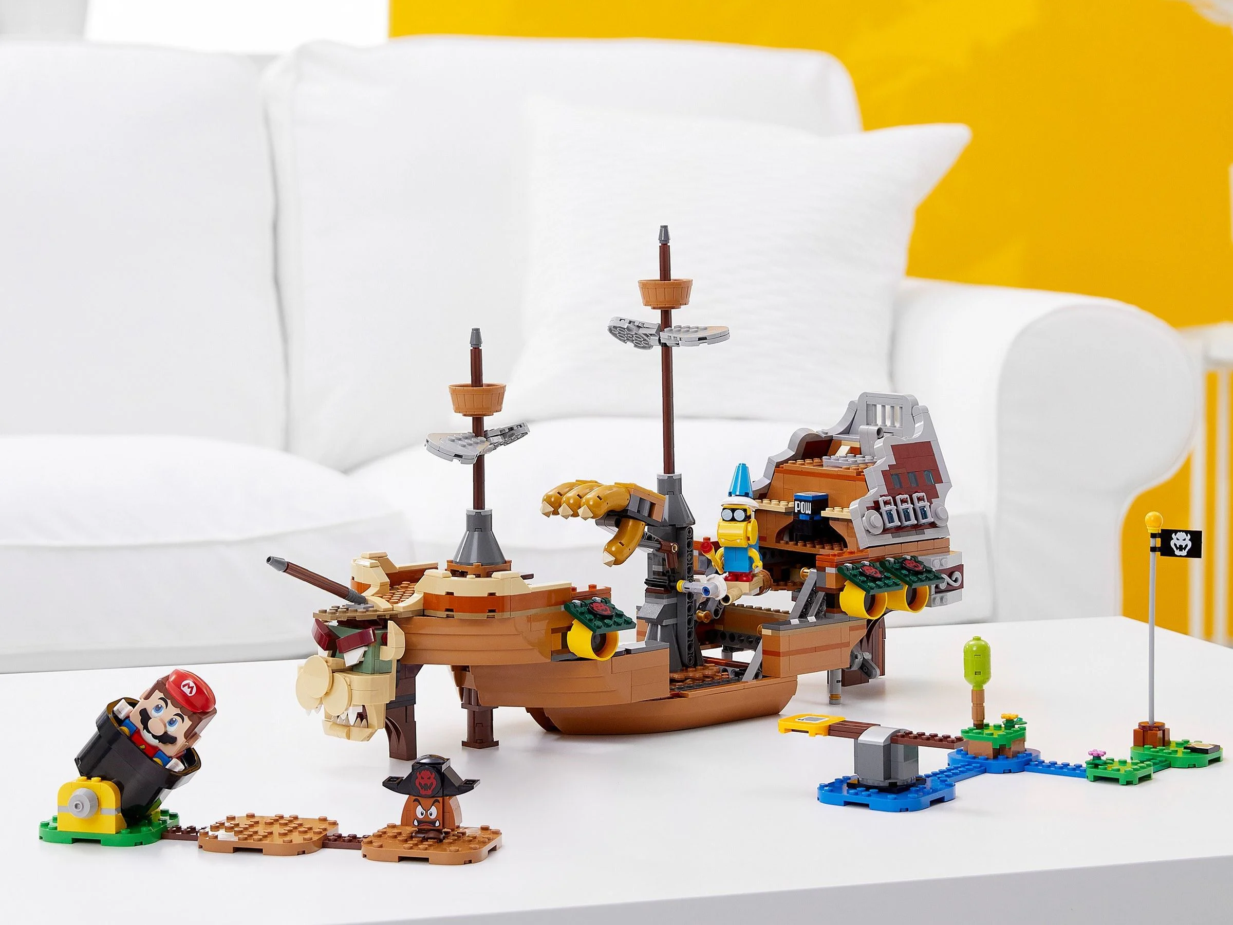 Super Mario: Cube King's flying ship extension 无牌 99036 image 5