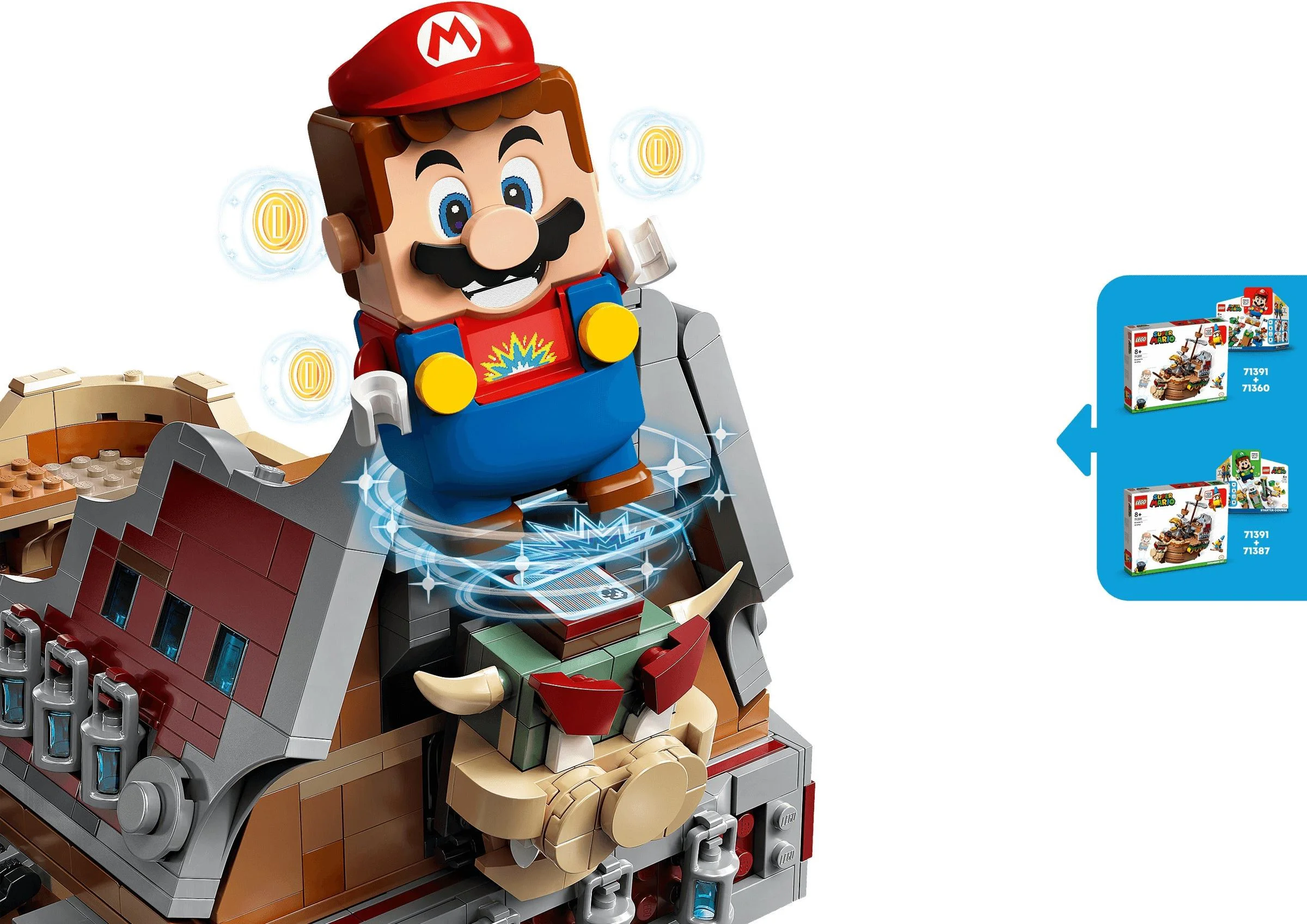 Super Mario: Cube King's flying ship extension 无牌 99036 image 11