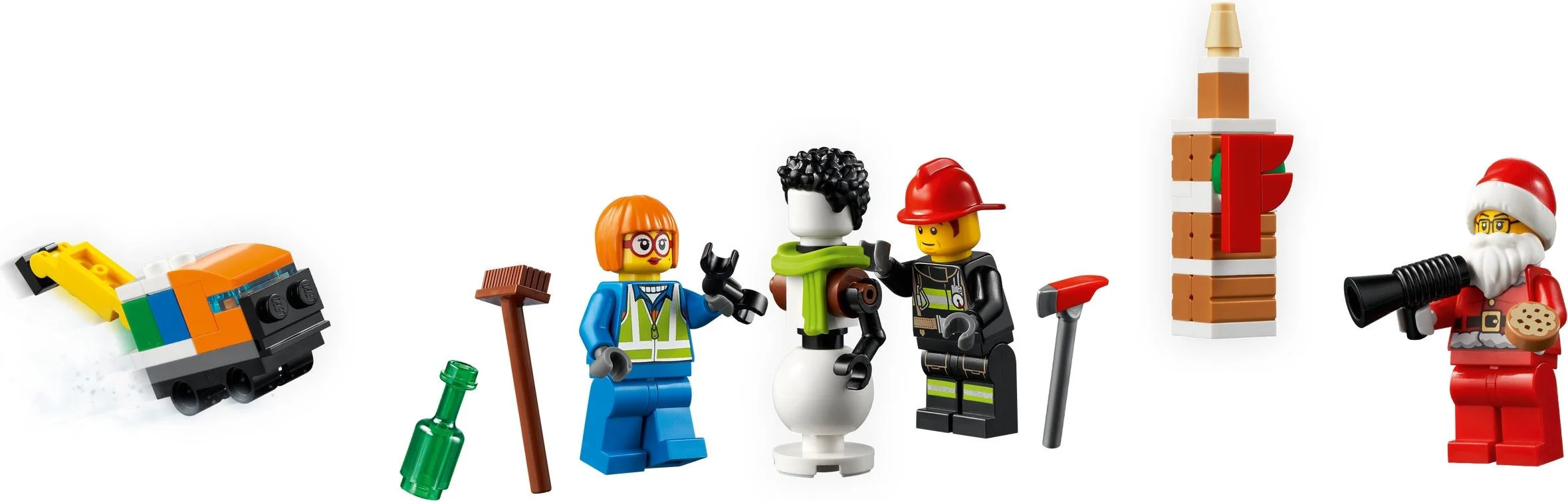 City Christmas Last Calendar 2021 乐高 LEGO 60303 image 3