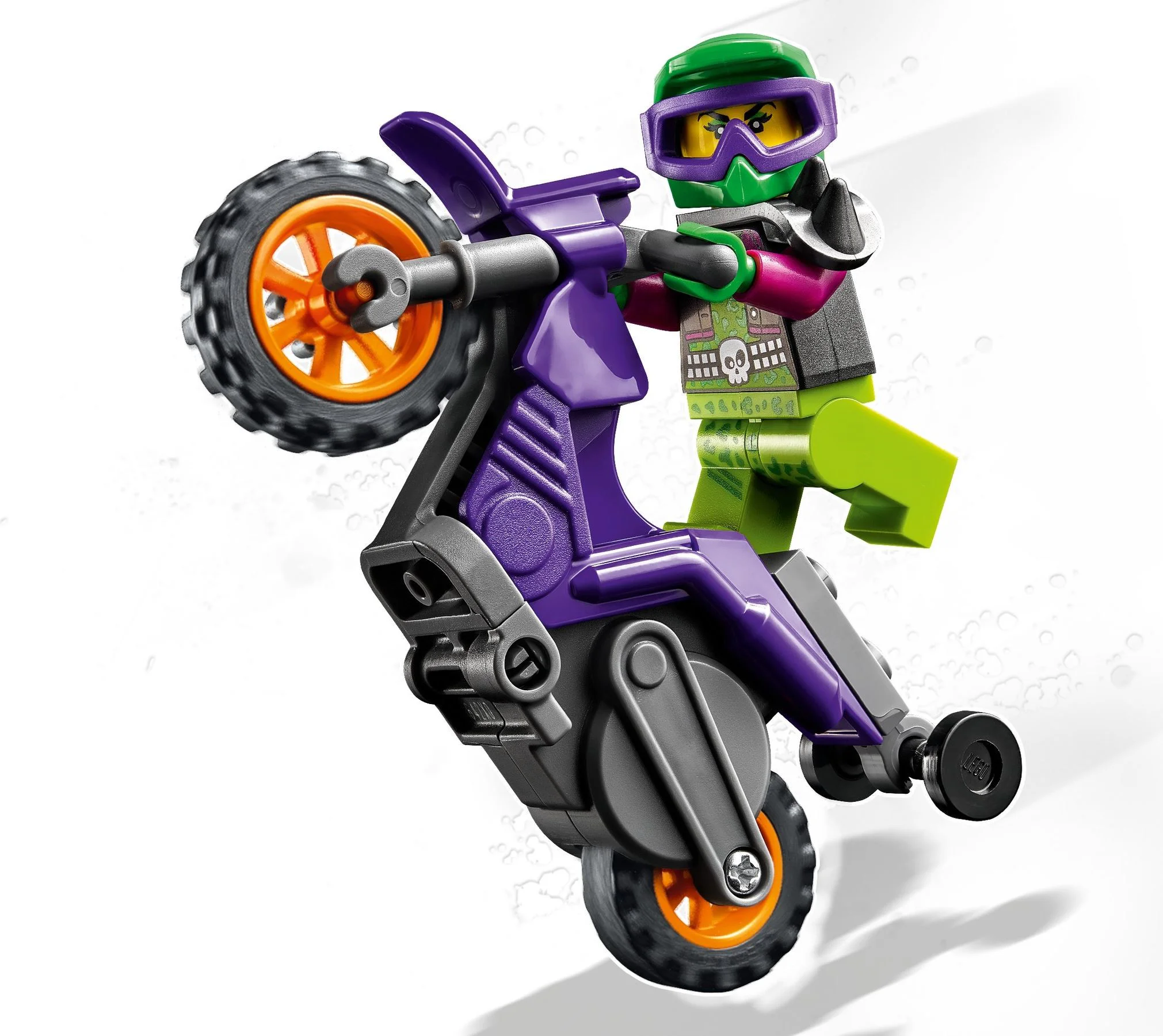 Specialty: Motorcycle rear wheel support stunt 乐高 LEGO 60296 image 1