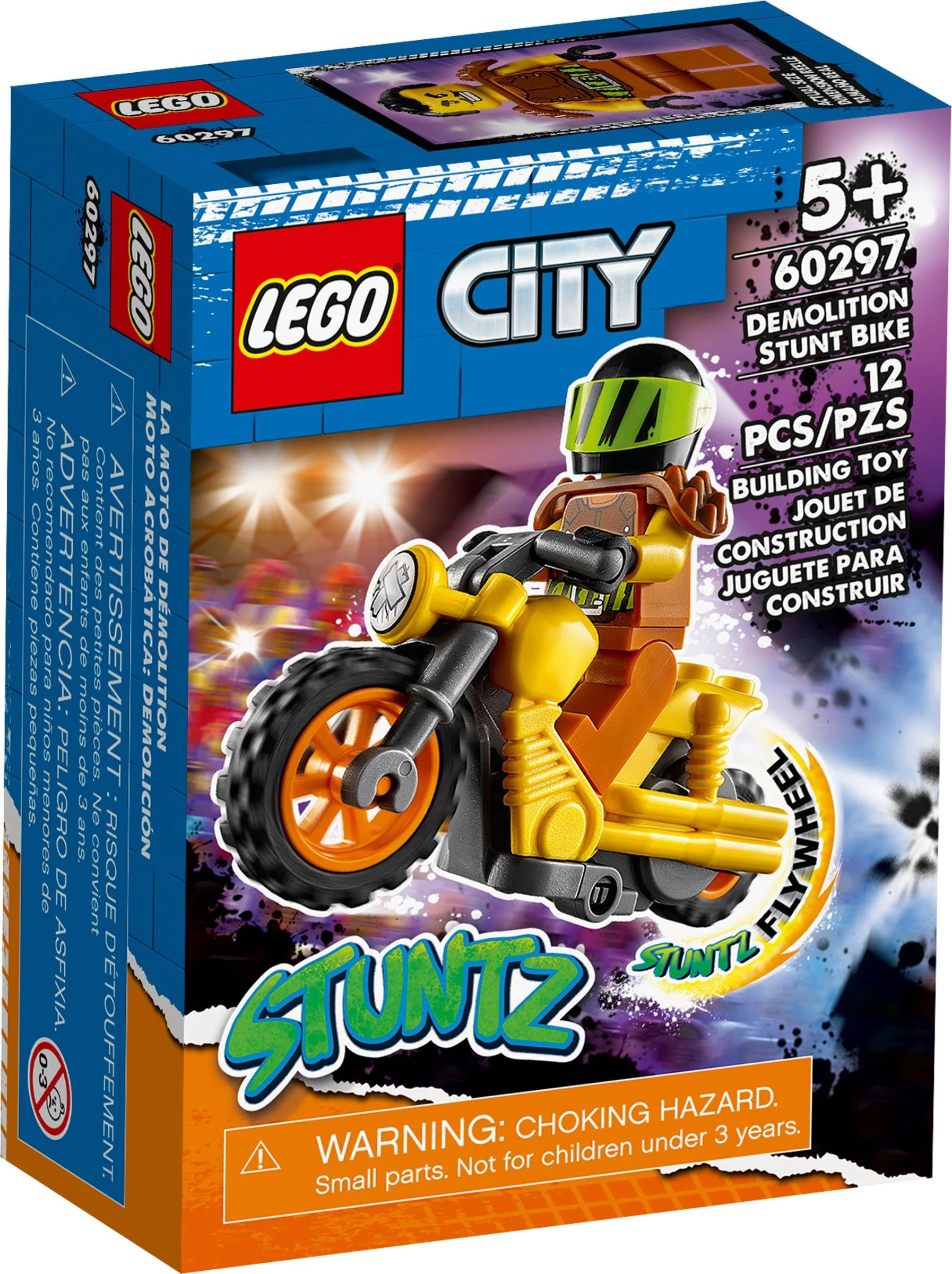 Special effects: motorcycle impact stunts 乐高 LEGO 60297 image 1