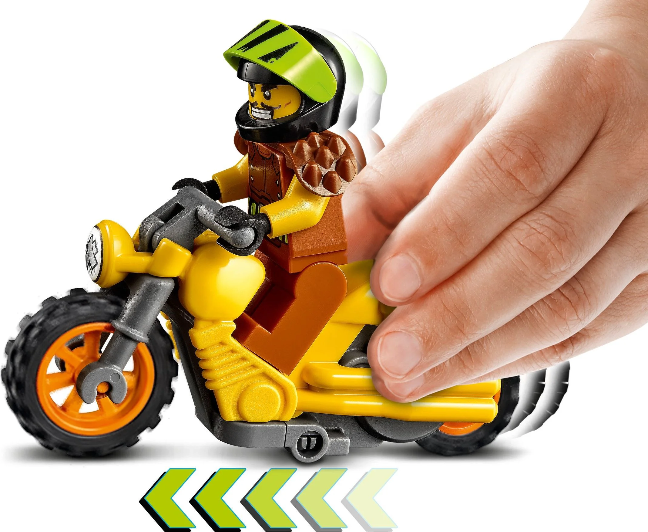 Special effects: motorcycle impact stunts 乐高 LEGO 60297 image 5