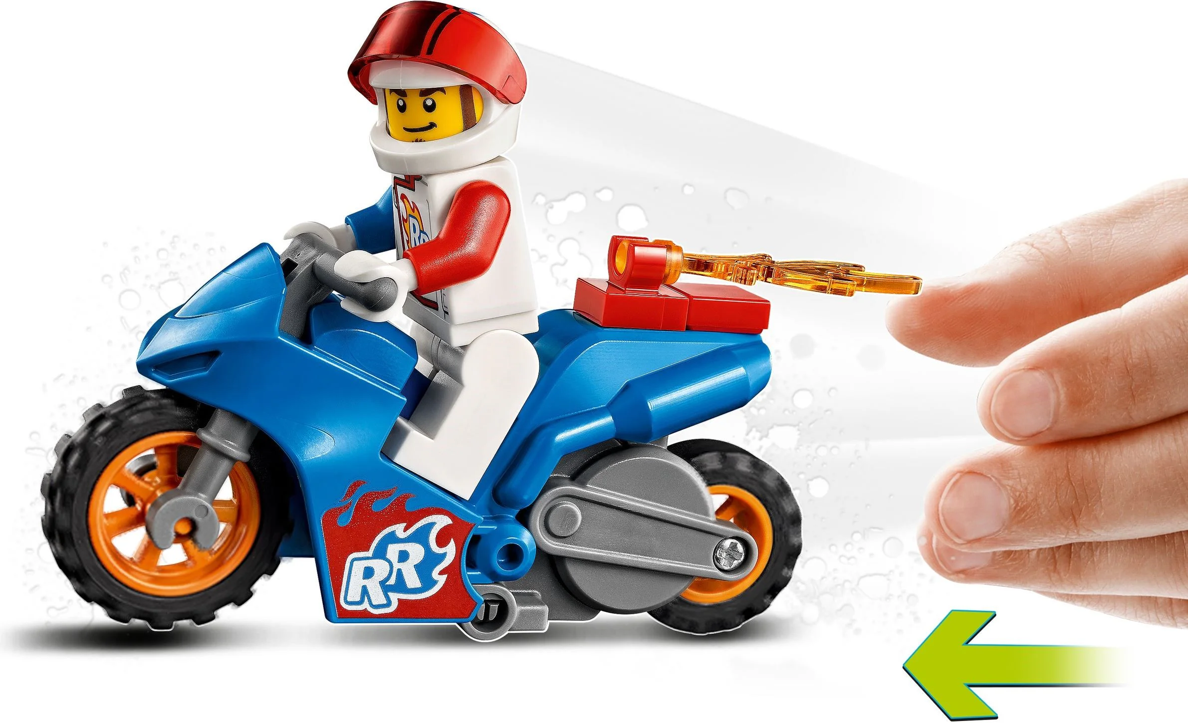 Specialty: Motorcycle rocket launcher 乐高 LEGO 60298 image 4