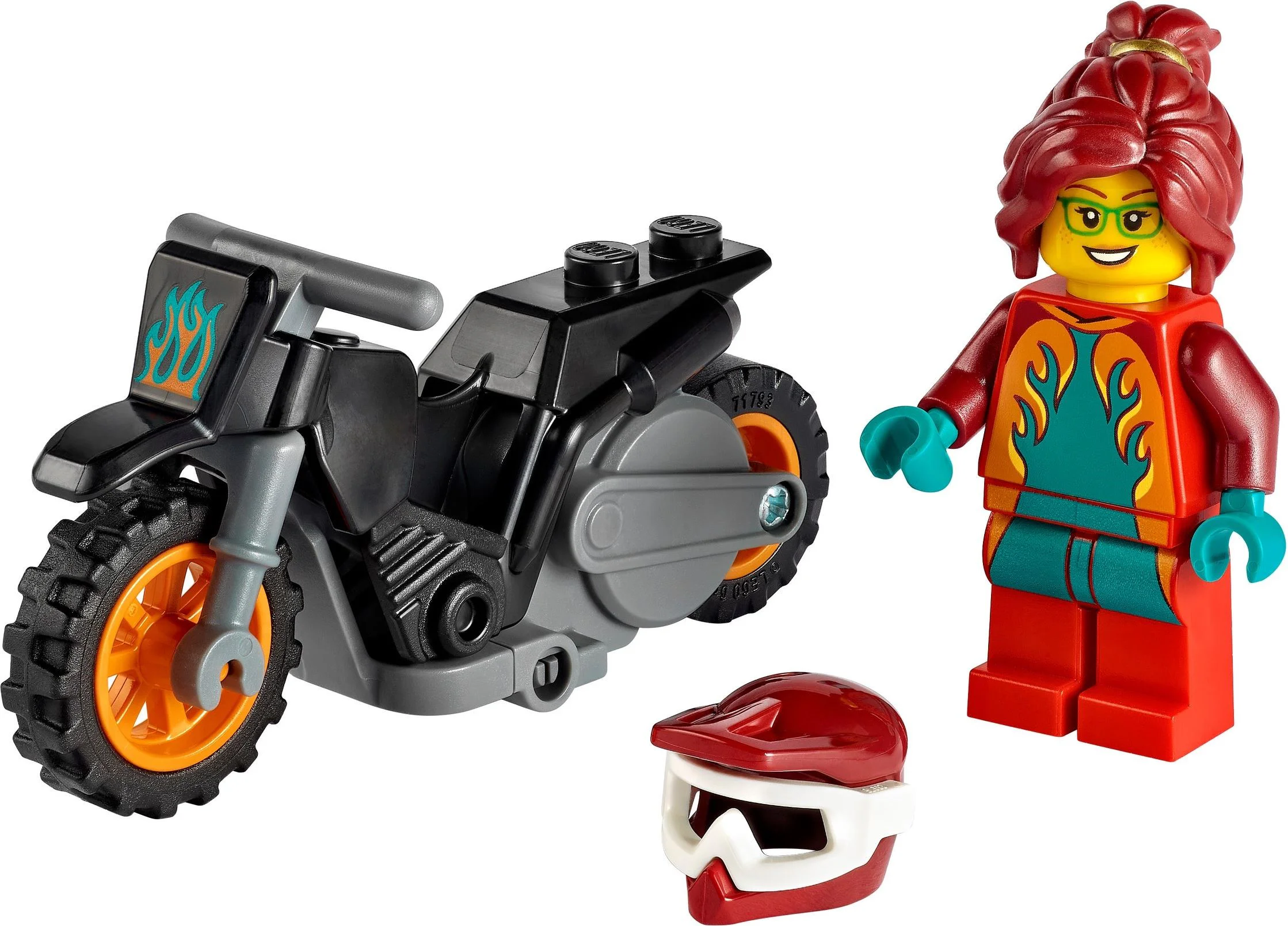 Special effects: Fire Commissioner stunt motorcycle 乐高 LEGO 60311