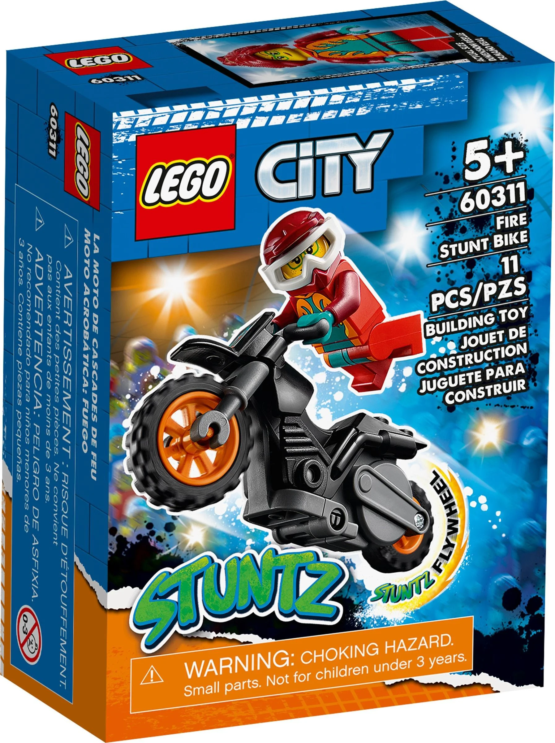 Special effects: Fire Commissioner stunt motorcycle 乐高 LEGO 60311 image 1