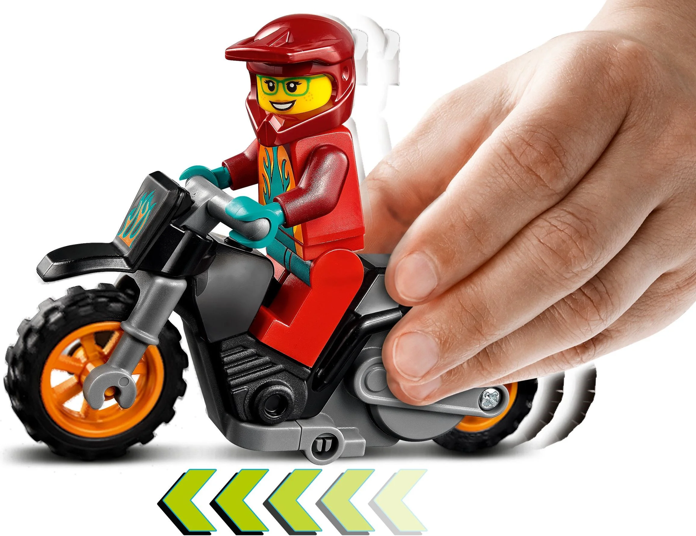 Special effects: Fire Commissioner stunt motorcycle 乐高 LEGO 60311 image 4