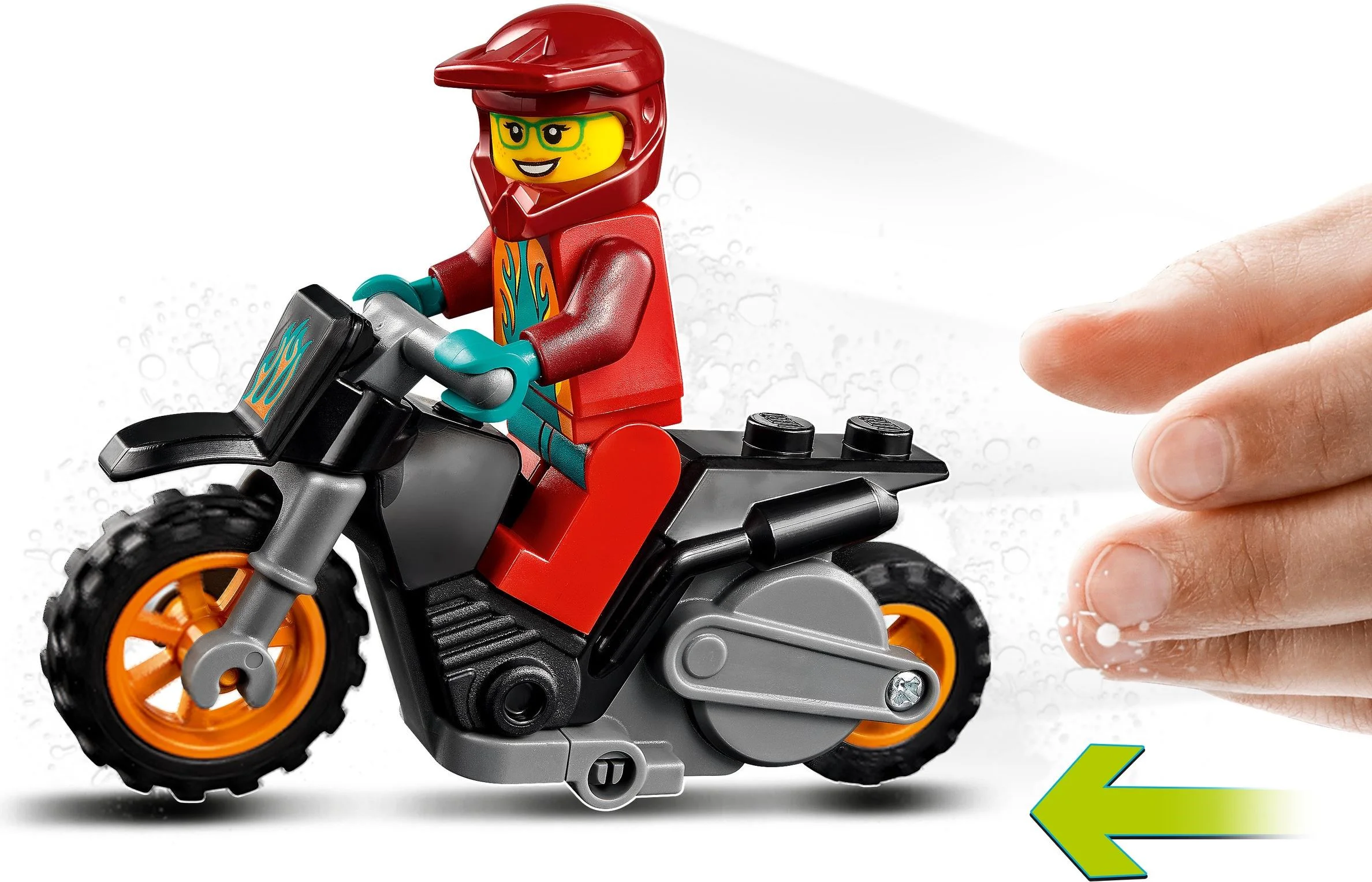 Special effects: Fire Commissioner stunt motorcycle 乐高 LEGO 60311 image 5