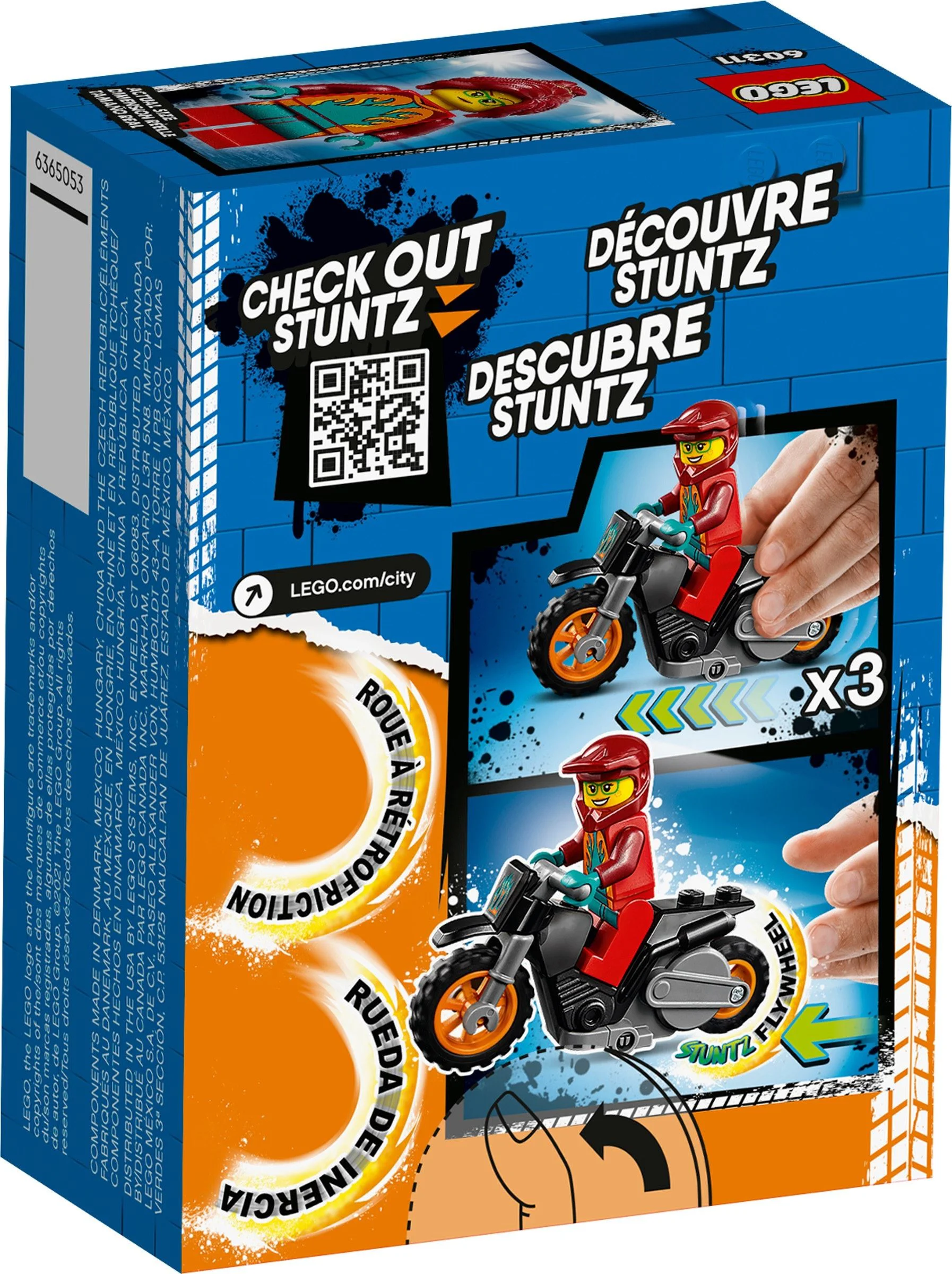 Special effects: Fire Commissioner stunt motorcycle 乐高 LEGO 60311 image 9