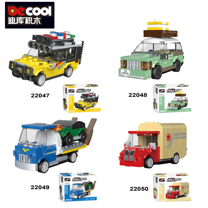 Mini pick-up vehicle: Desert Land Cruiser 迪库 DECOOL/酷小砖 BrickCool 22047 image 1