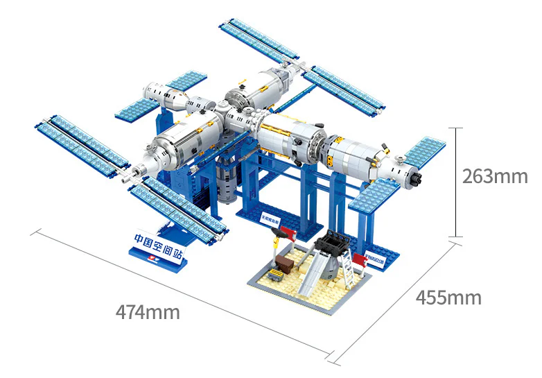 Space creation: Sky and core modules 5 维思积木 WISEBLOCK/奥迪双钻 HA390204 image 2