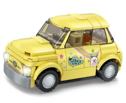Adorable classic Fiat 500.
