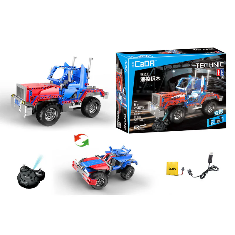 Optimus remote control blocks 咔搭 CaDA/双鹰 DoubleE C51002 image 1