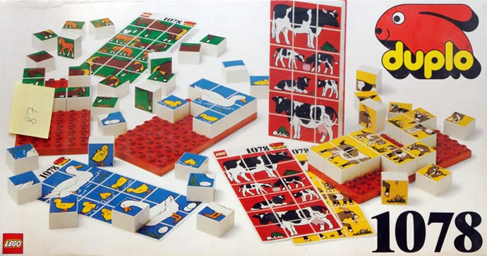 Animal Mosaic Puzzle 乐高 LEGO 1078