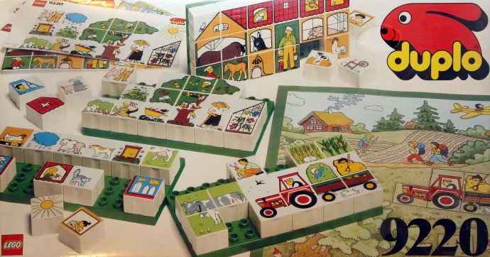 Farm scene Marseille puzzle 乐高 LEGO 9220