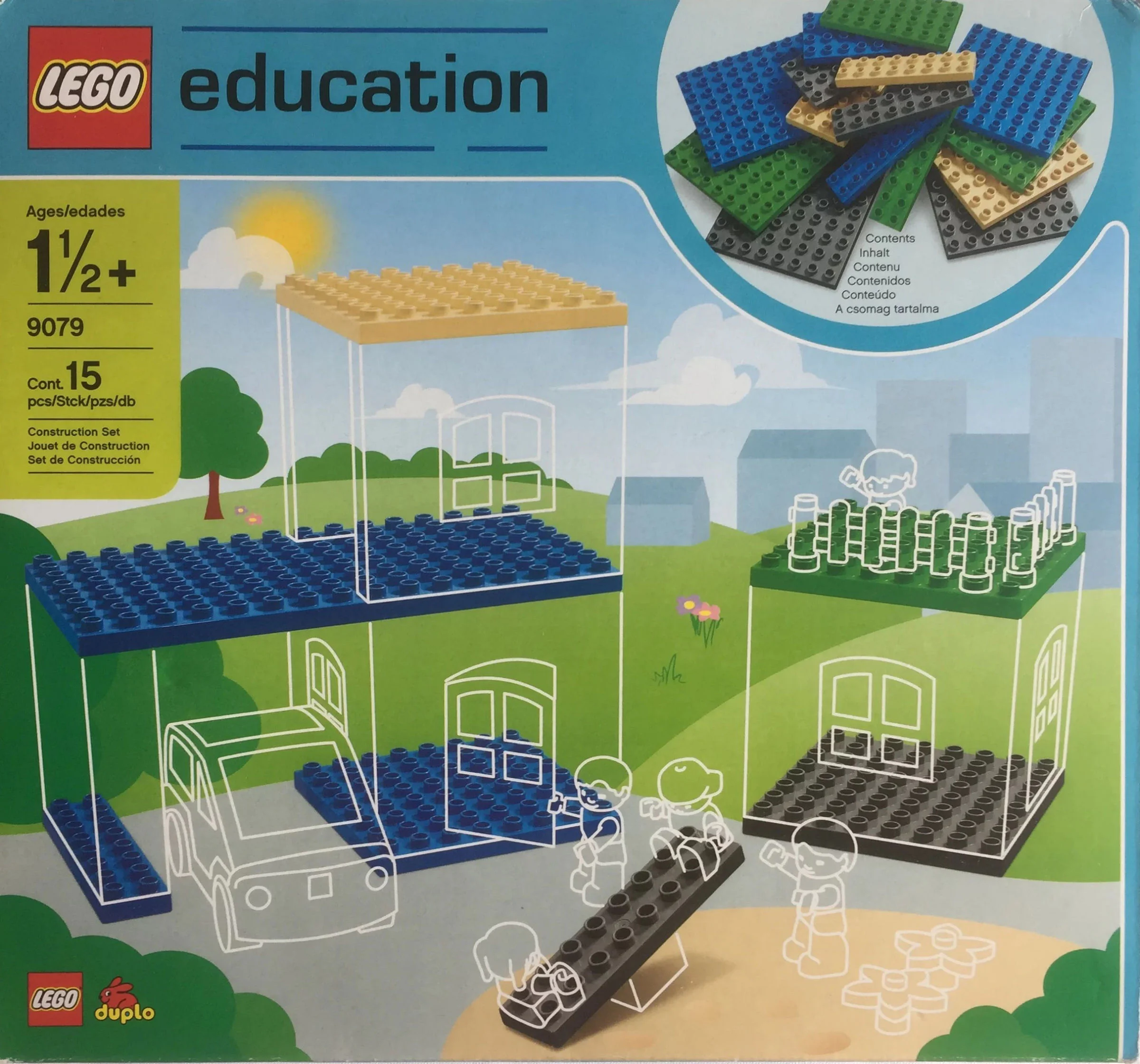 Small base plate 乐高 LEGO 9079
