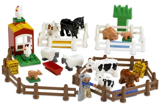 Farm animals 乐高 LEGO 9238